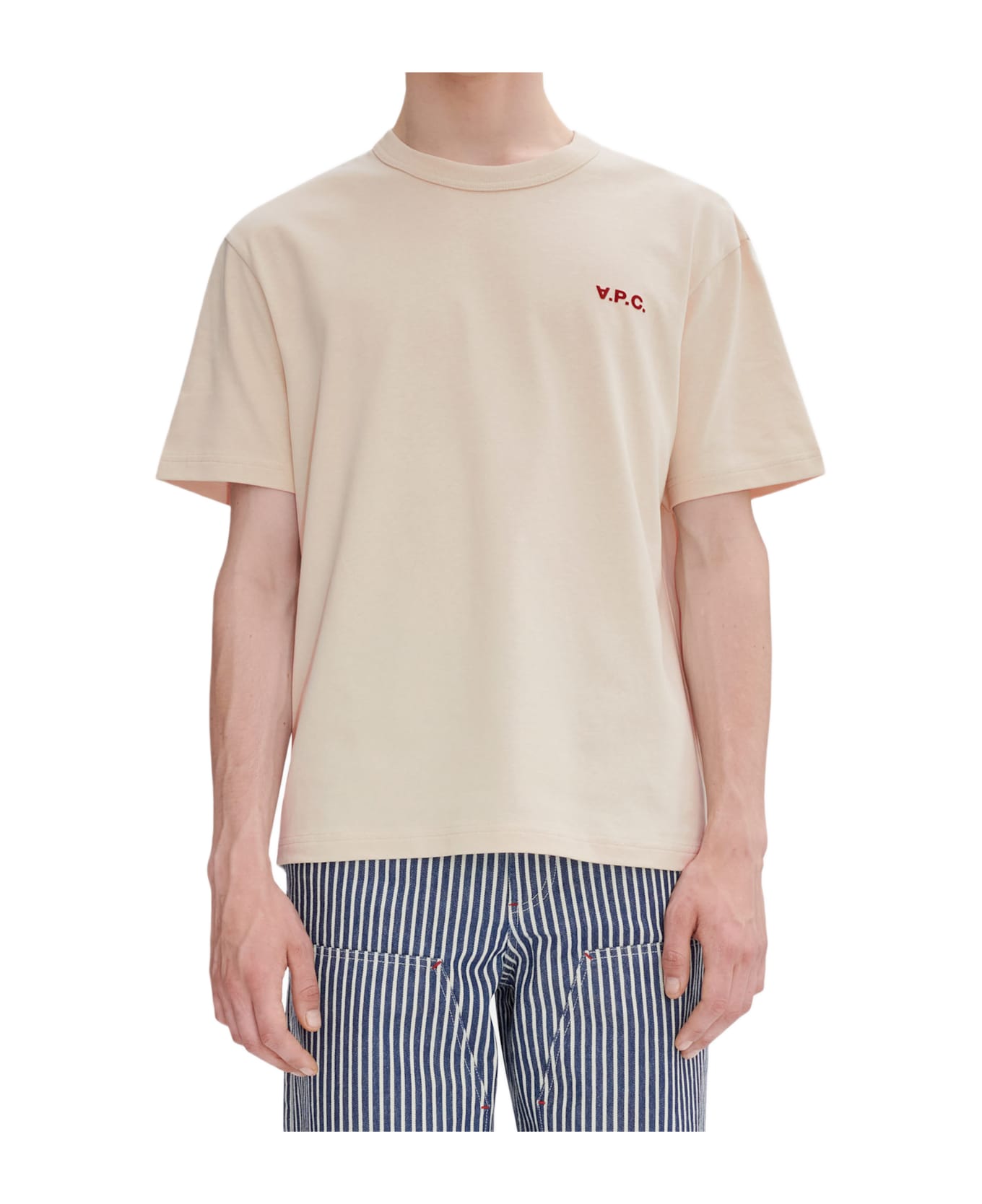 A.P.C. T-shirt Boxy Petit Vpc - Beige