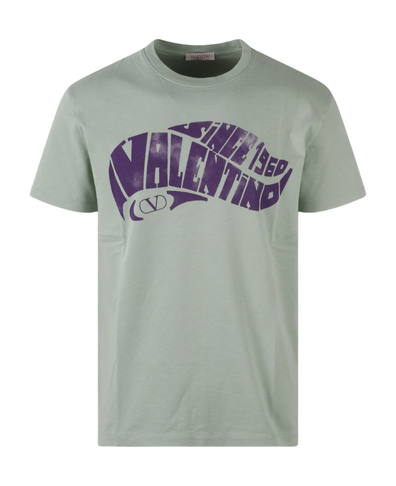 Valentino Garavani Valentino Surf Print T-shirt - Green