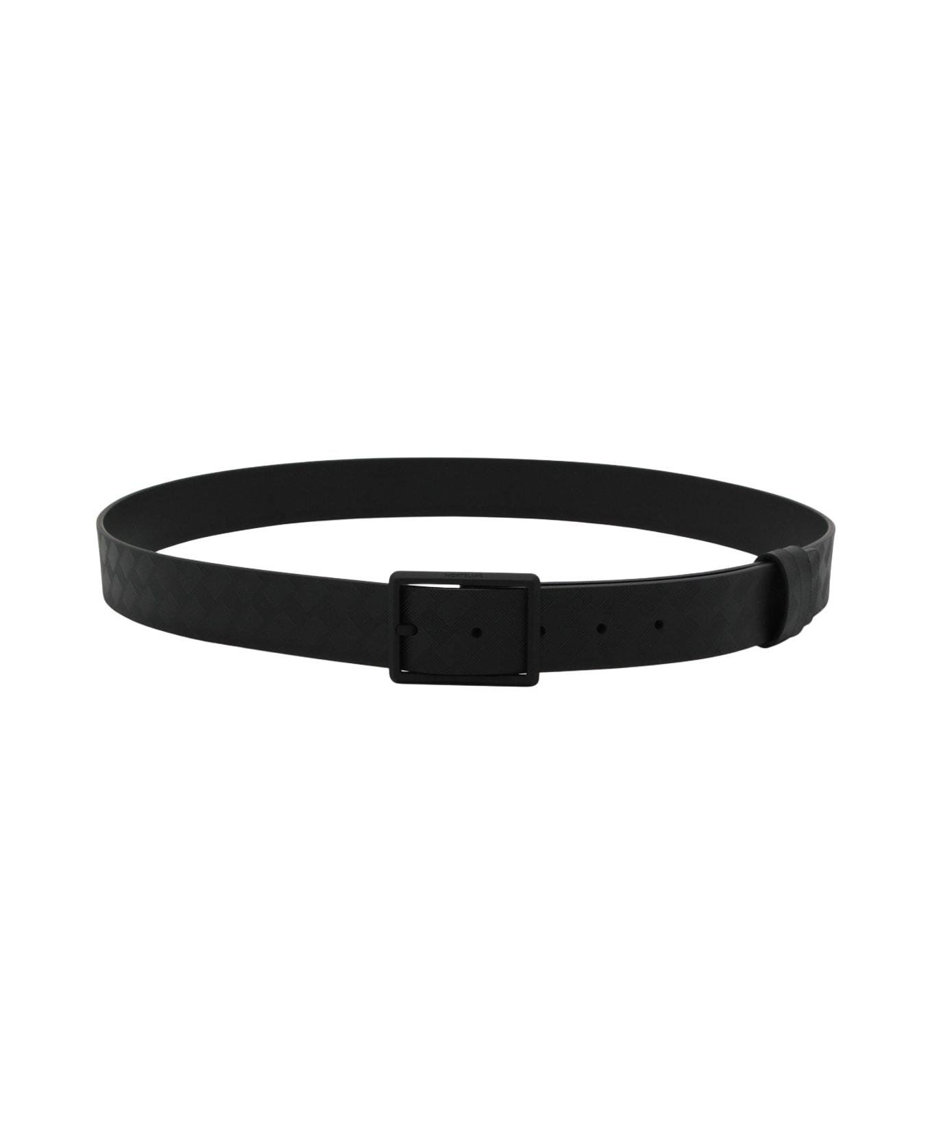 Montblanc Black Leather Belt - Black
