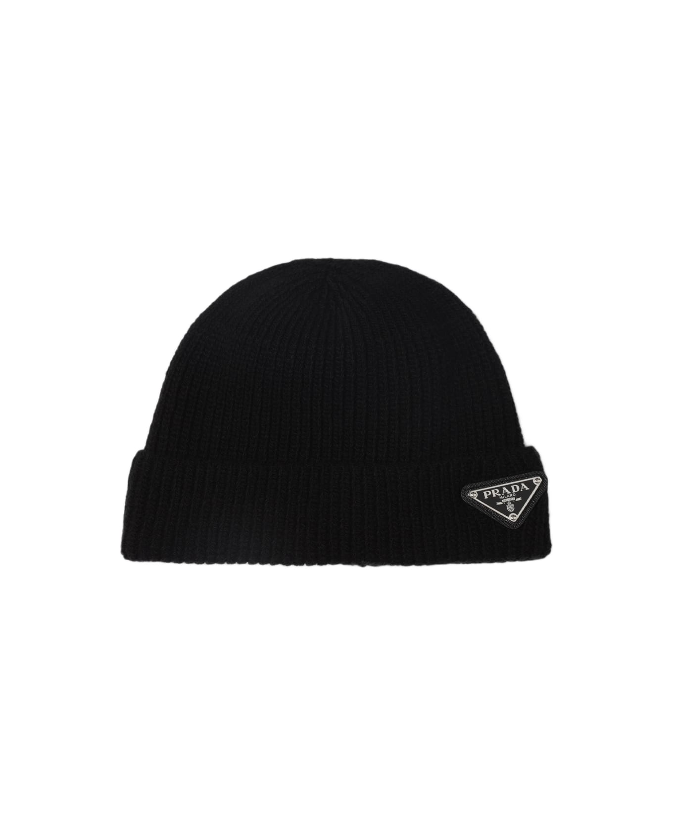 Prada Cashmere Hat - Nero