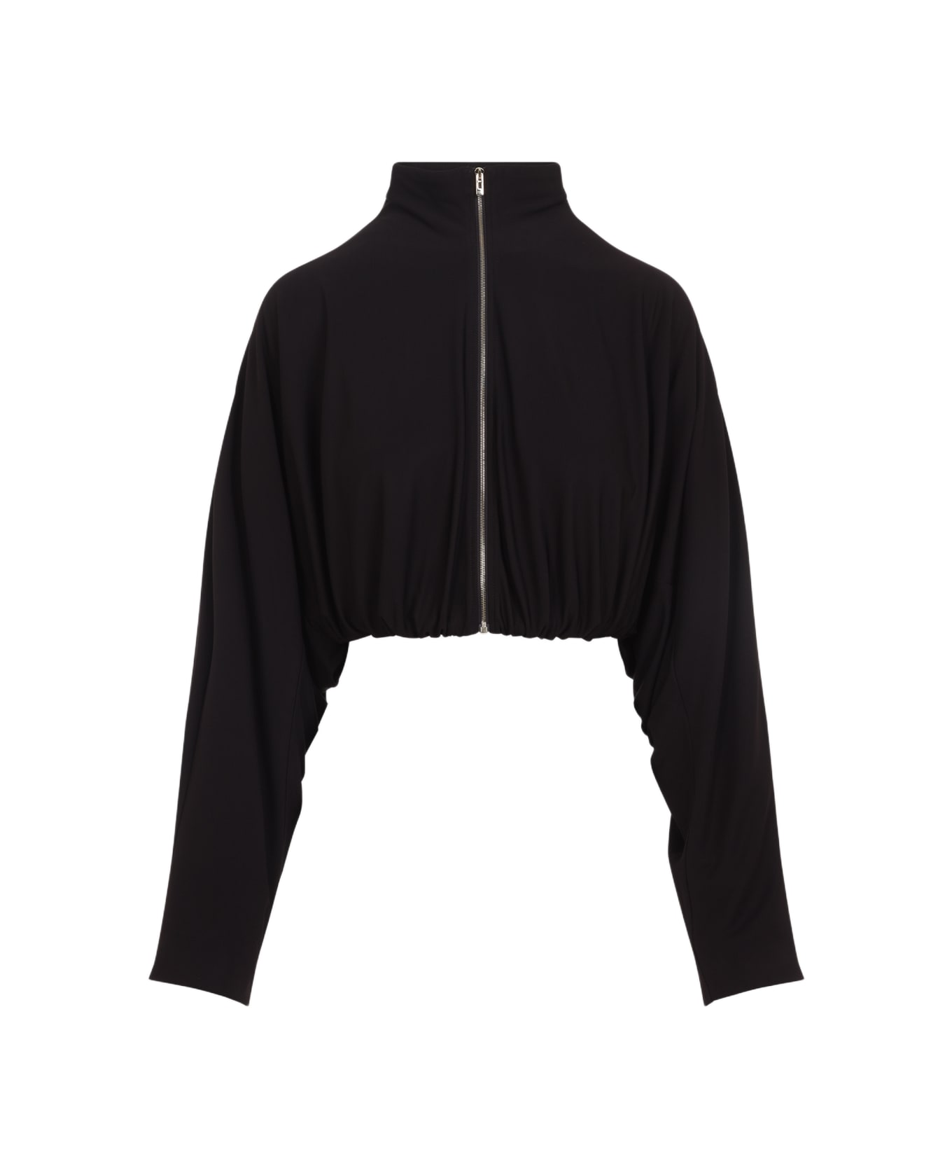 Alaia Alaïa Draped Jacket - Ebene