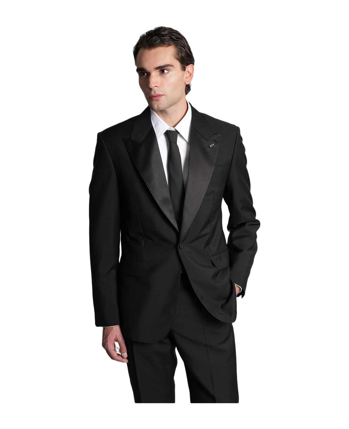 Givenchy Blazer In Black Wool - black