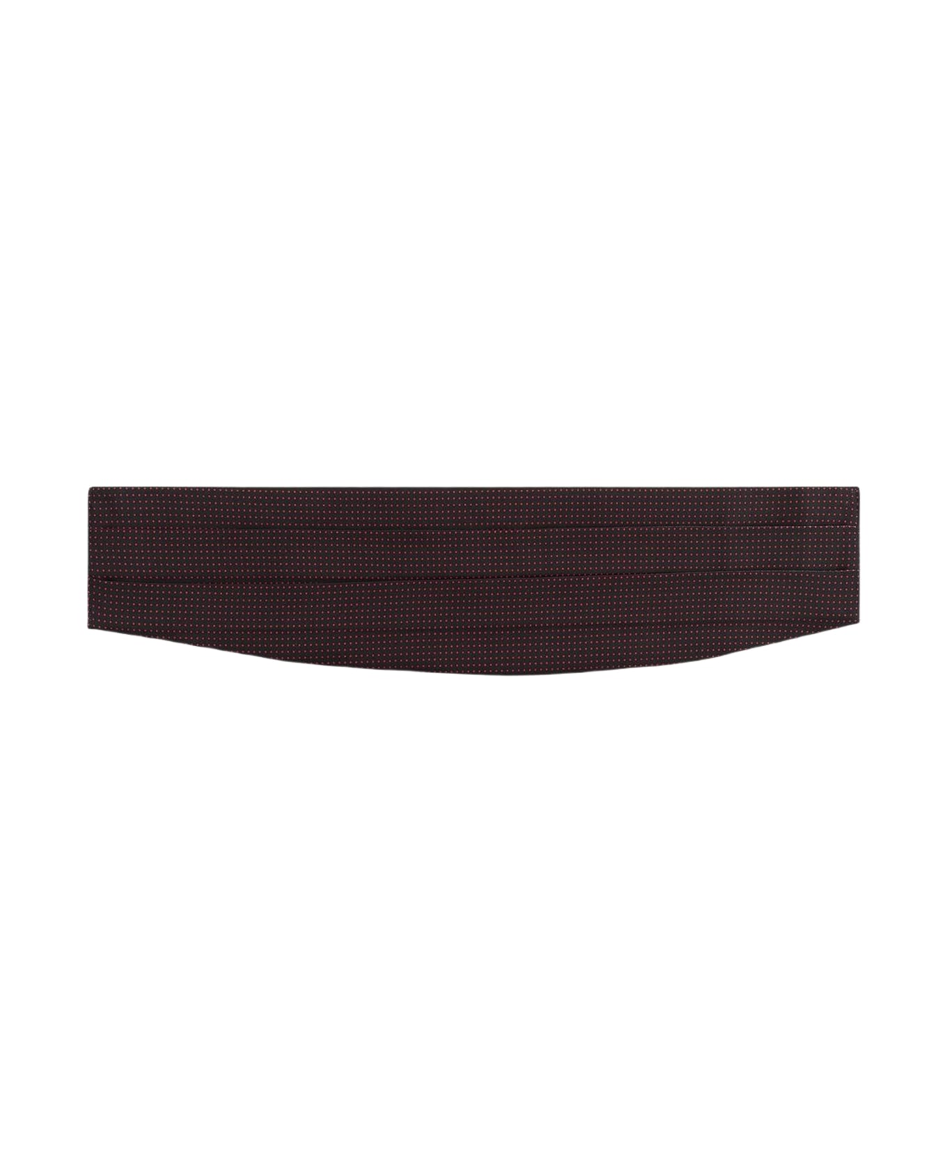 Larusmiani Cummerbund Pois Belt - Red