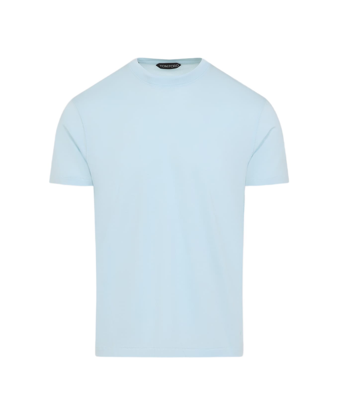 Tom Ford Lyocell T-shirt - Glass Blue