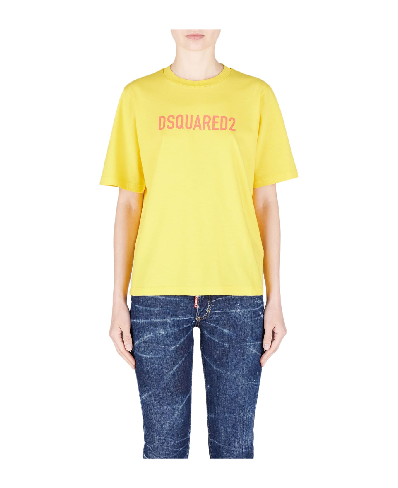 Dsquared2 T-shirts - Cyber yellow
