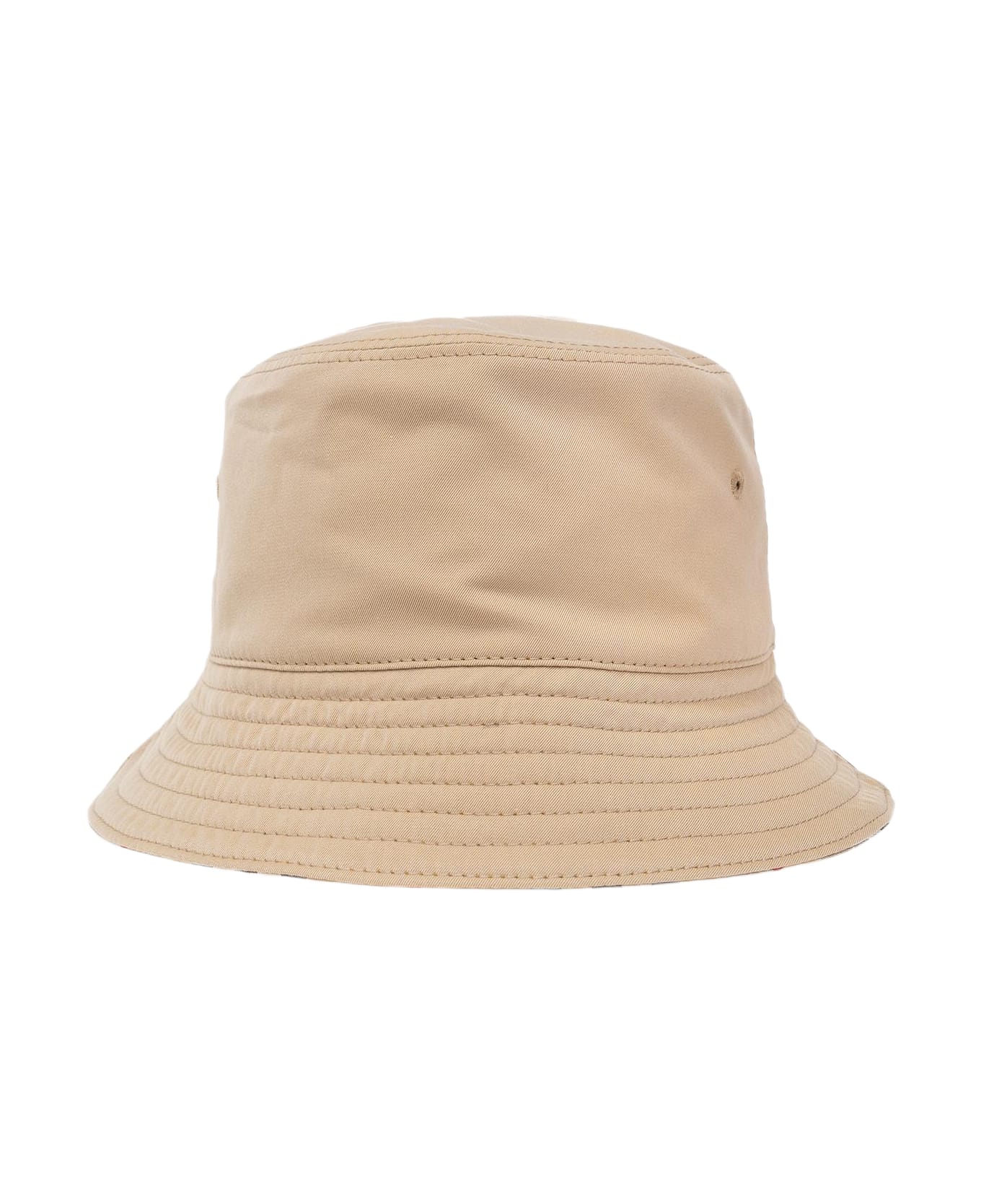Burberry Cotton Bucket Hat - Honey
