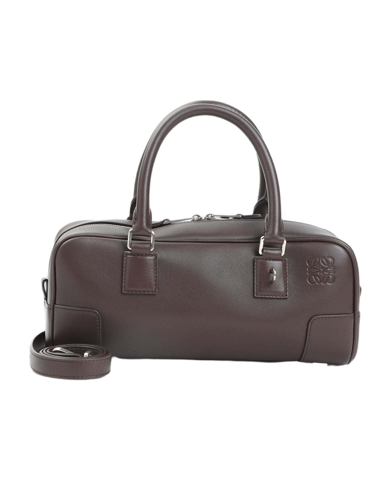 Loewe Amazona 23 Cropped Bag - Dark Brownie