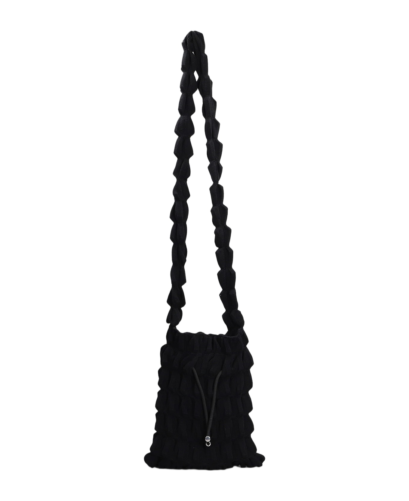J.L-A.L Caldera Bag Shoulder Bag In Black Cotton - black