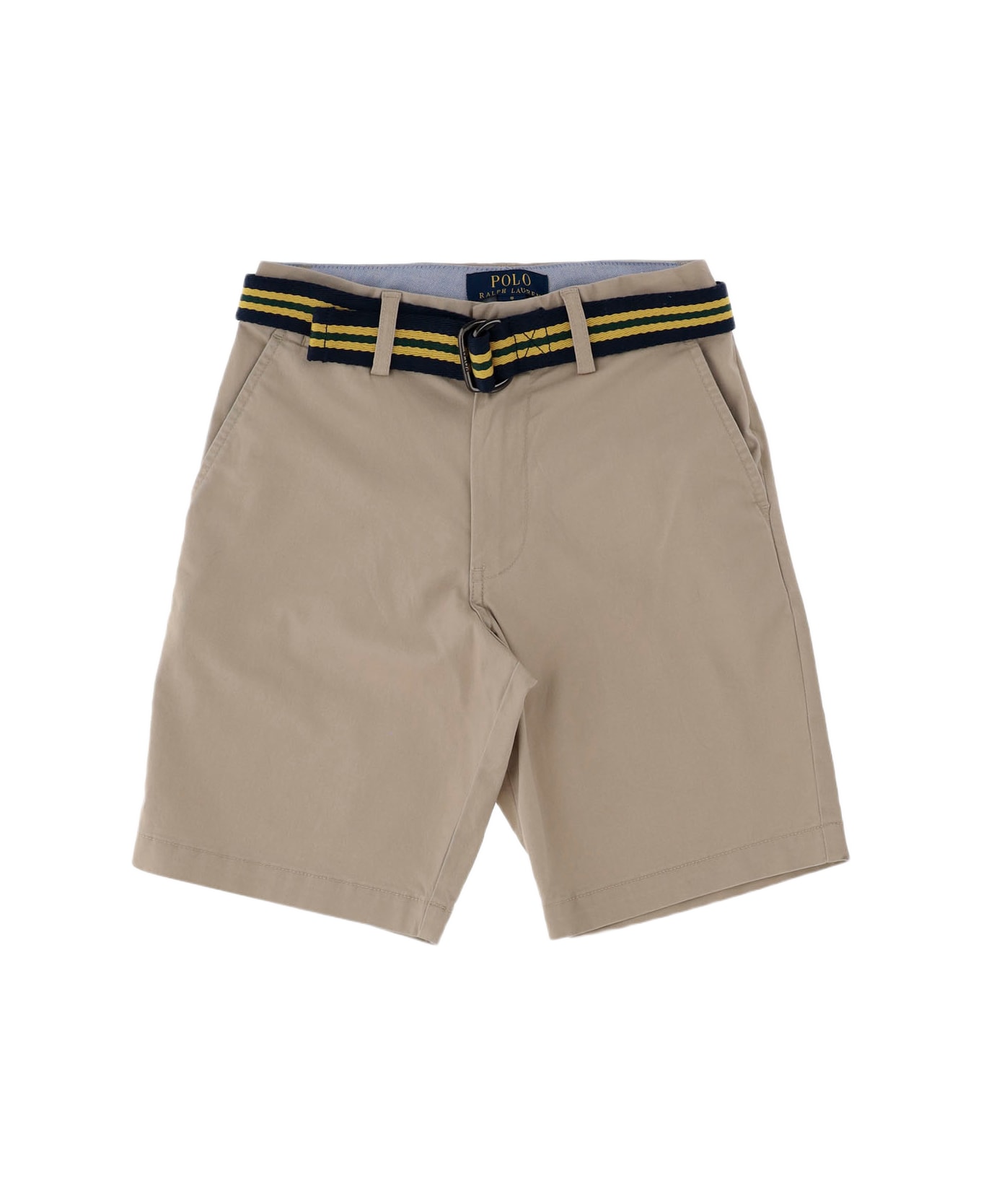 Polo Ralph Lauren Stretch Cotton Short Pants - Beige