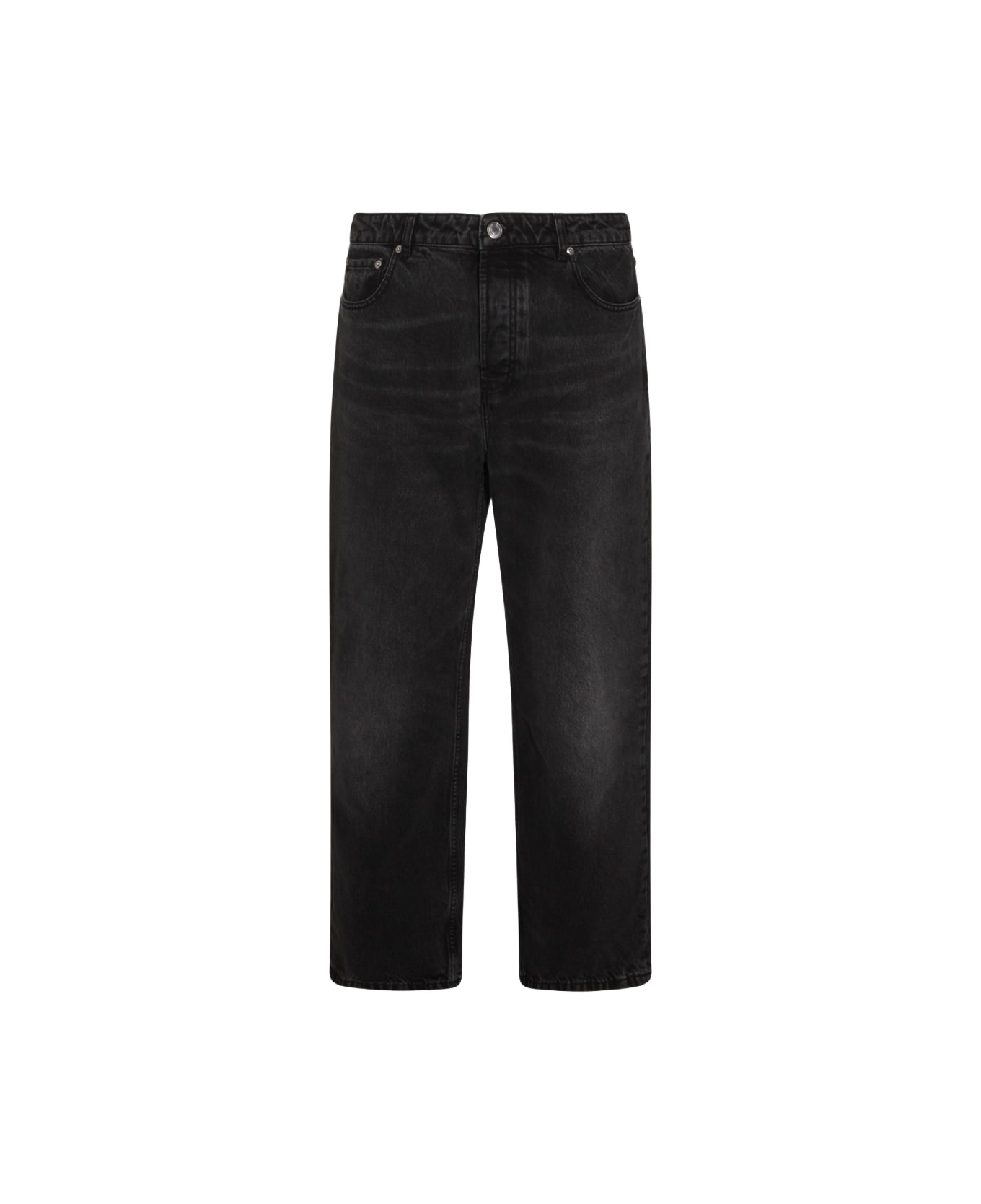 Ami Alexandre Mattiussi Black Cotton Jeans - BLACK USED