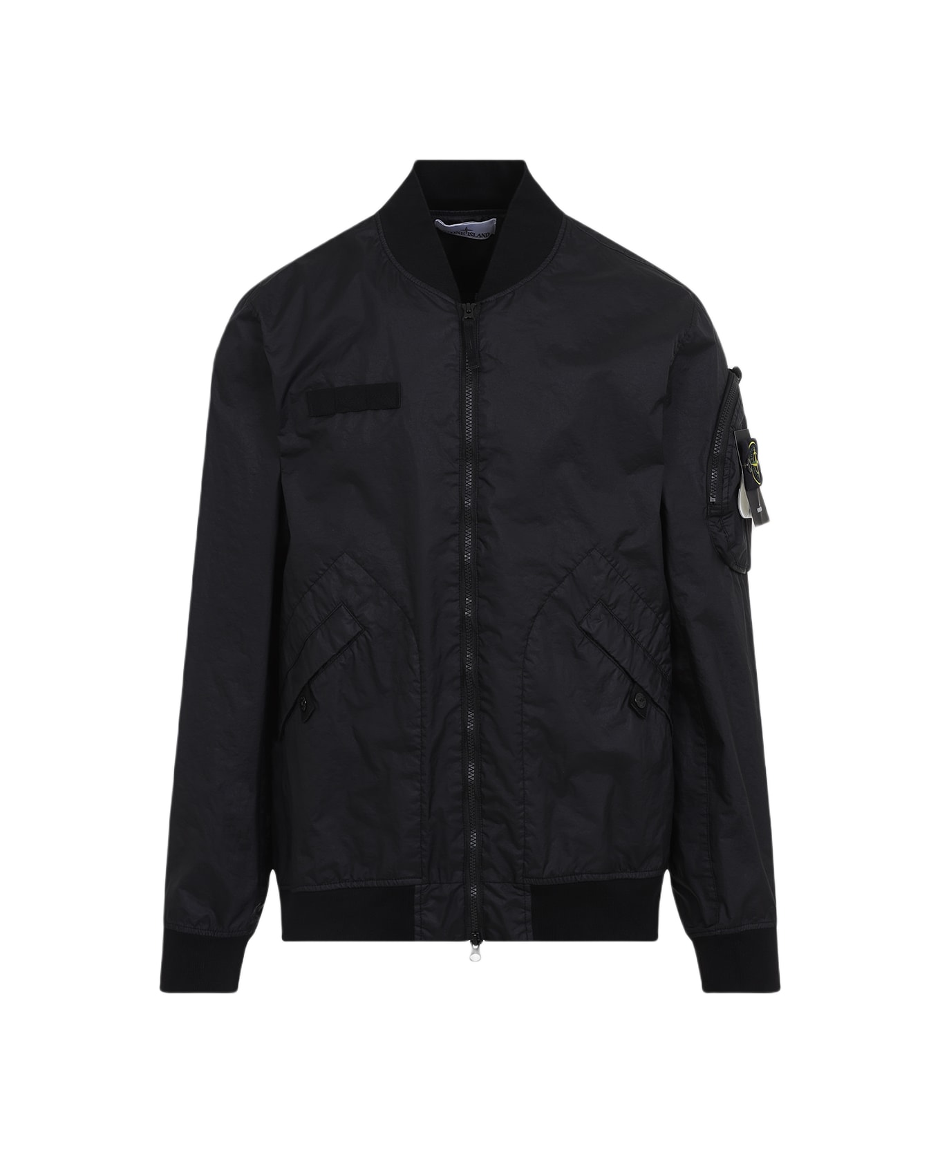 Stone Island Bomber Jacket - BLACK
