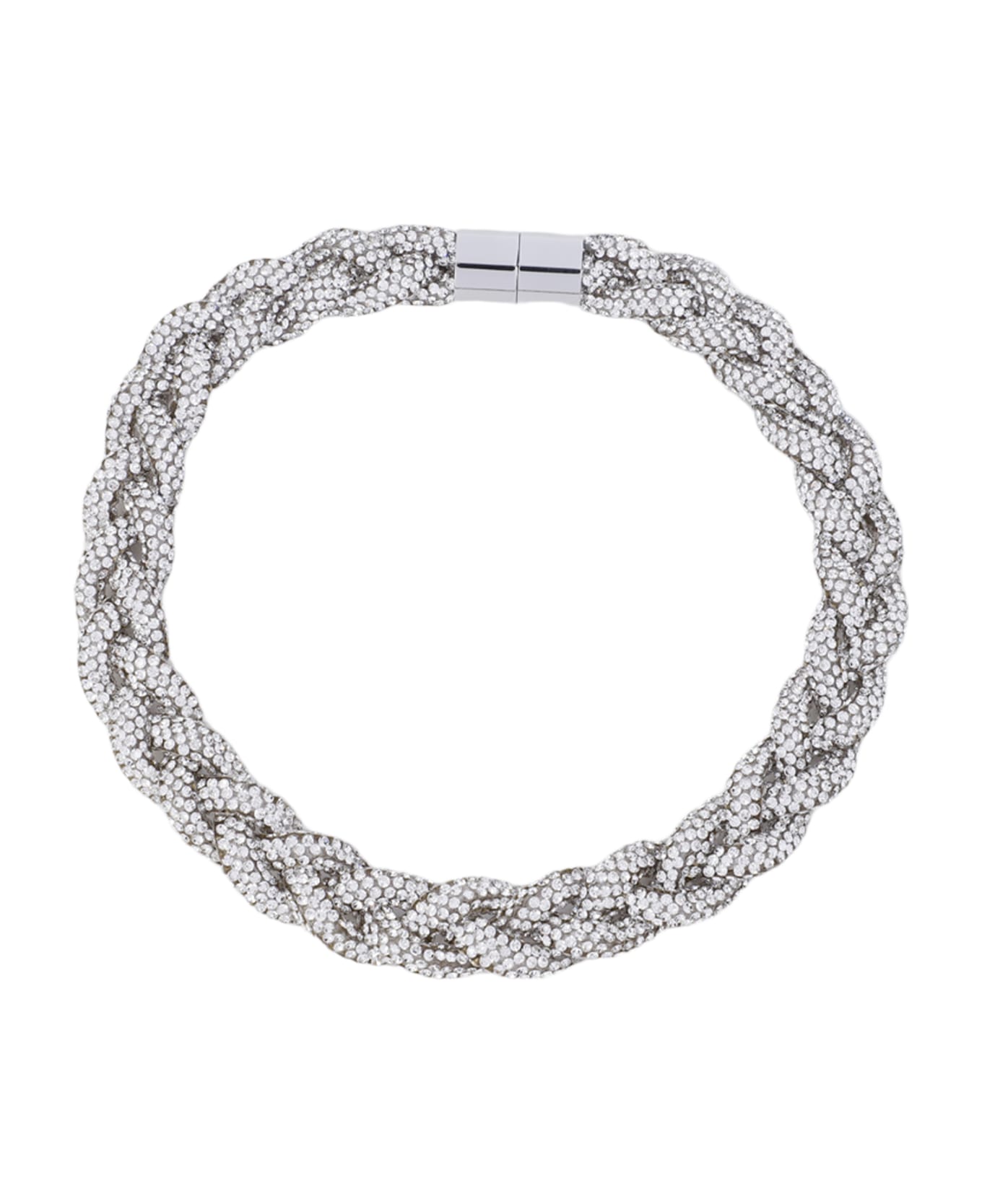 Isabel Marant Brass Choker Necklace - Trsi Trasparent Silver