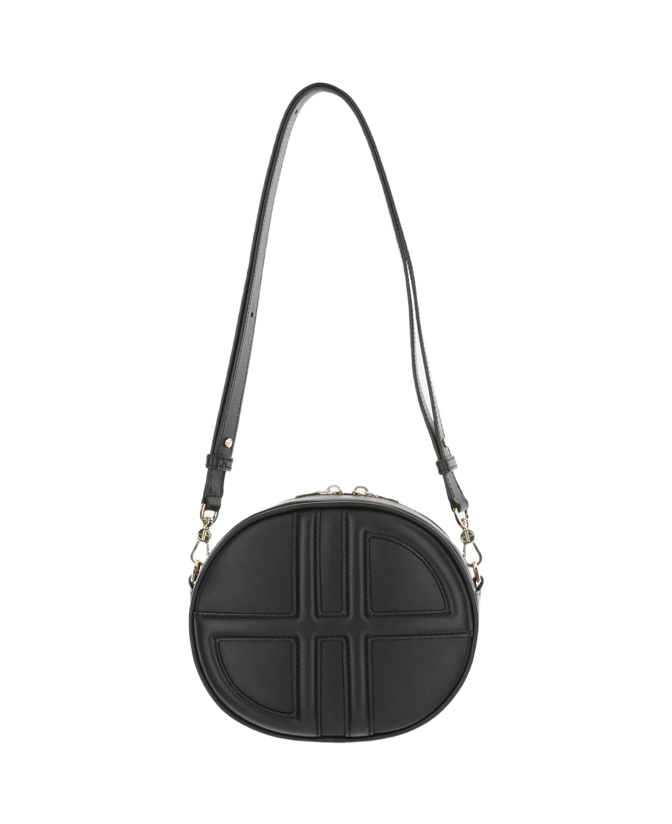 Patou Le Jp Leather Bag - Black
