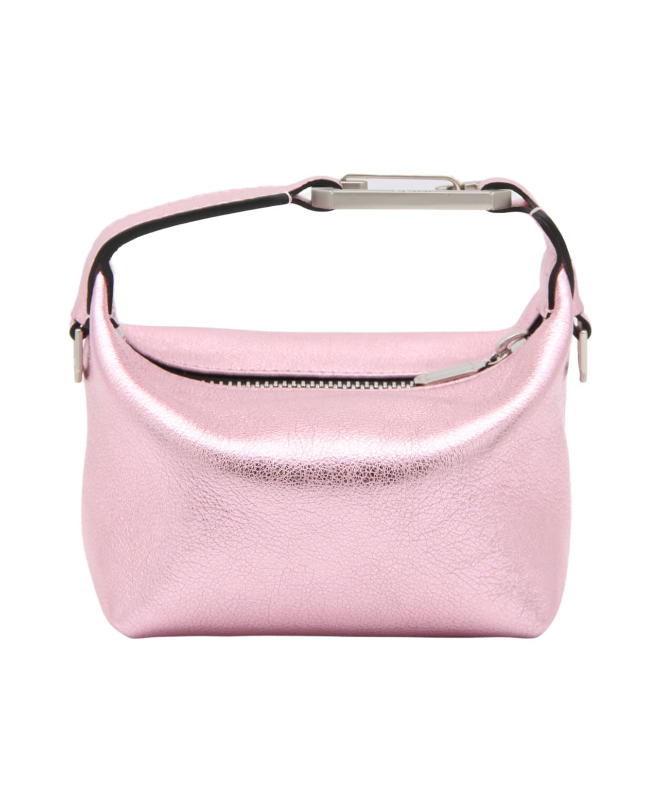 EÉRA Pink Leather Tiny Moon Tote Bag