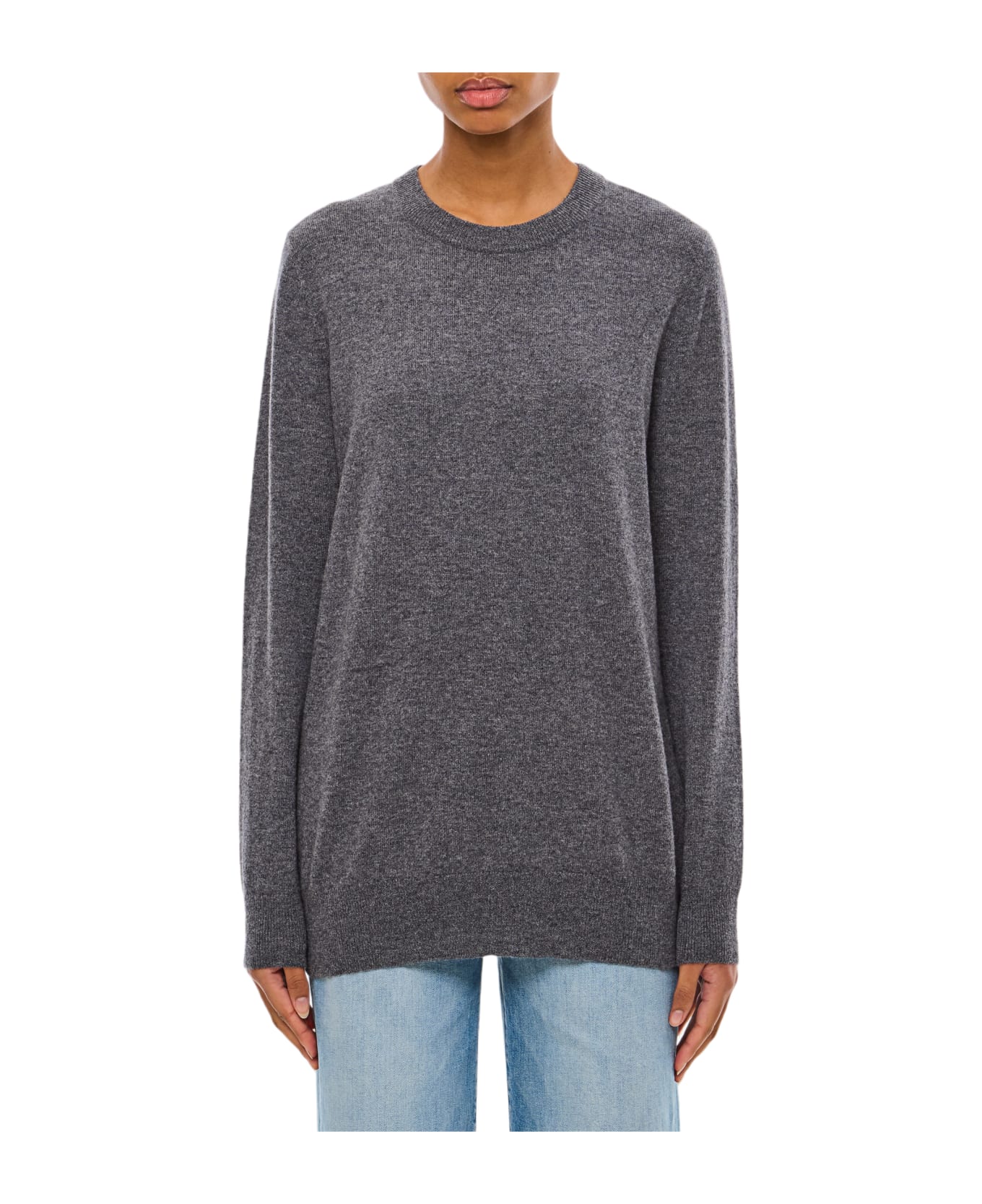 Lisa Yang Helena Cashmere Sweater - Grey