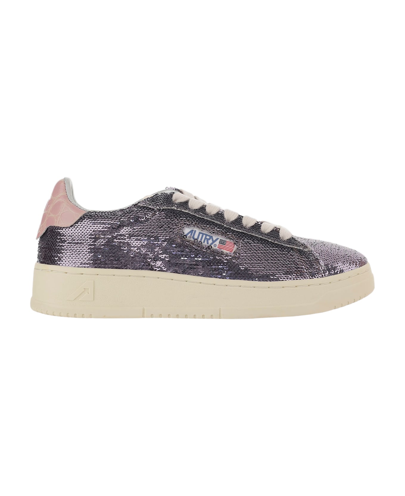 Autry Dallas Low Sparkling Sneakers - Purple