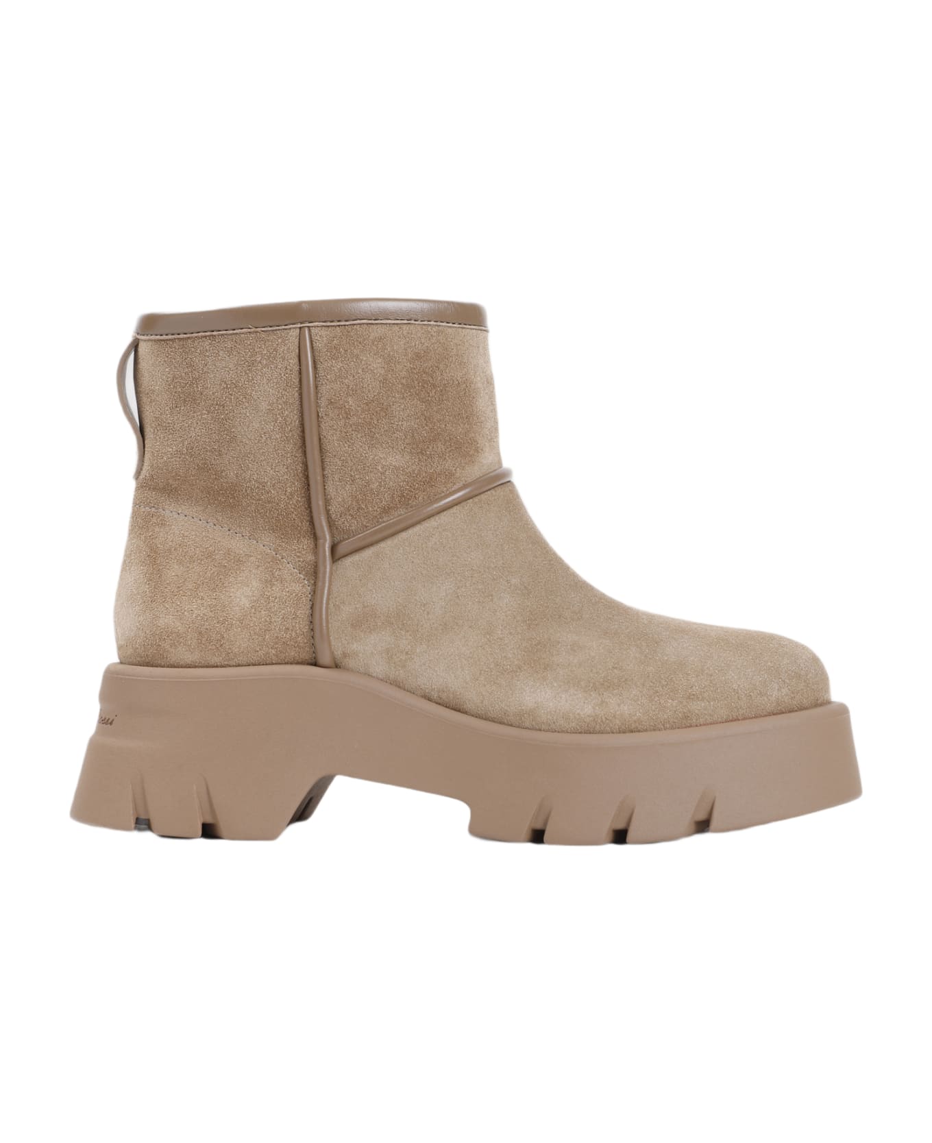 Gianvito Rossi Stormy Bootie - Cmcc Camel Camel
