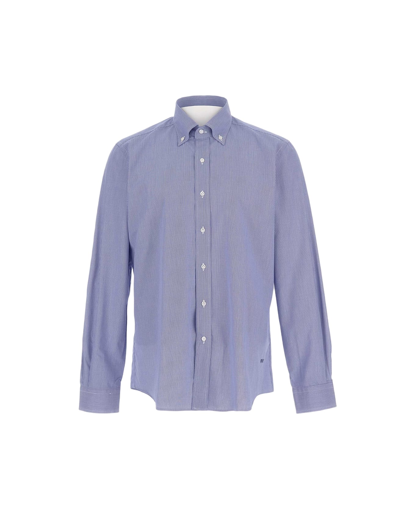 Fay Button Down Shirt - Blue