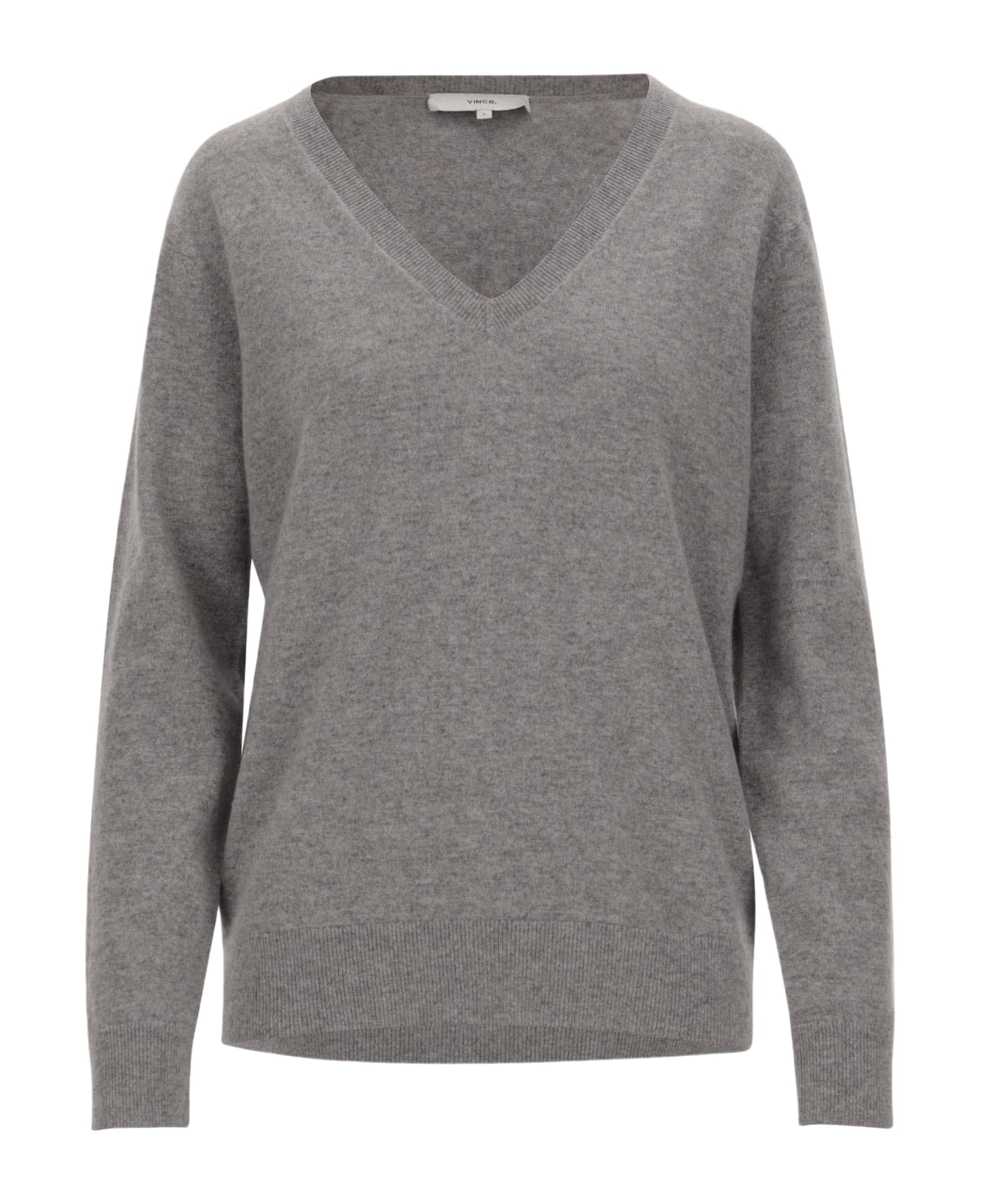 Vince Cashmere Pullover - H steel