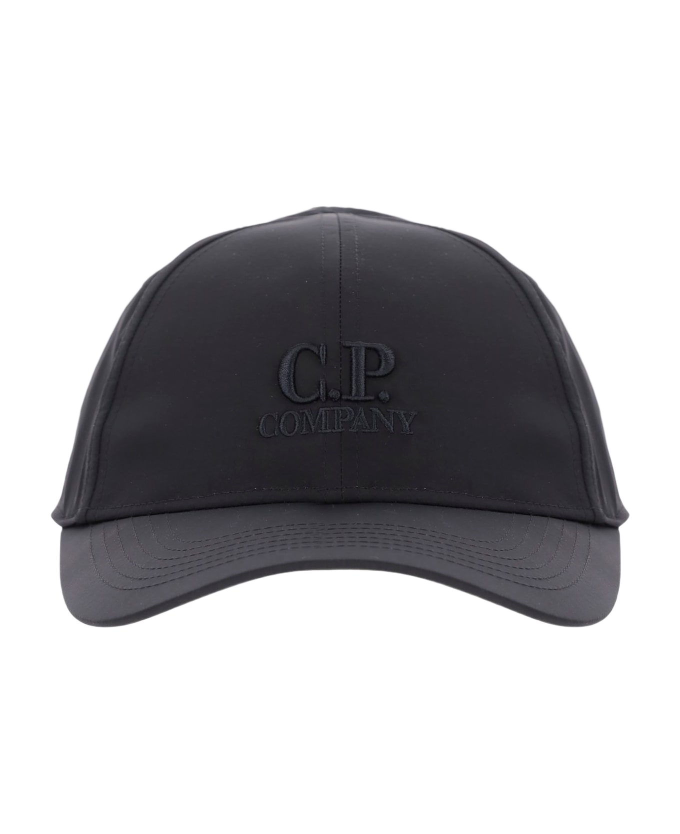 C.P. Company Chrome-r Nylon Hat With Logo - Blue