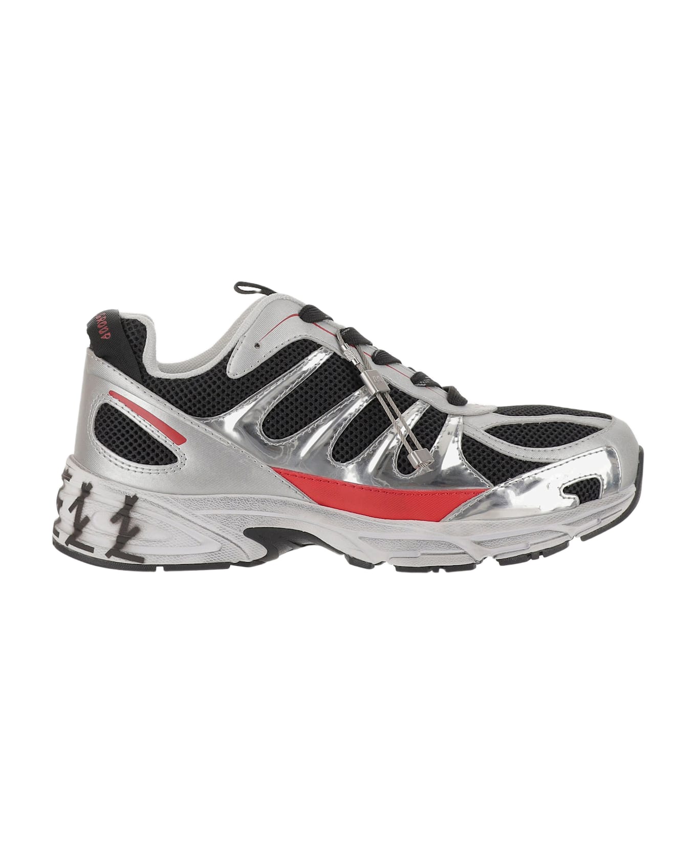 44 Label Group Dragger Sneakers - BLACK/GREY