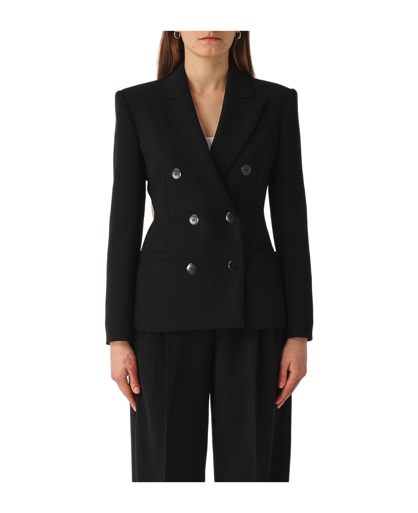 Max Mara Studio Key Blazer - NERO