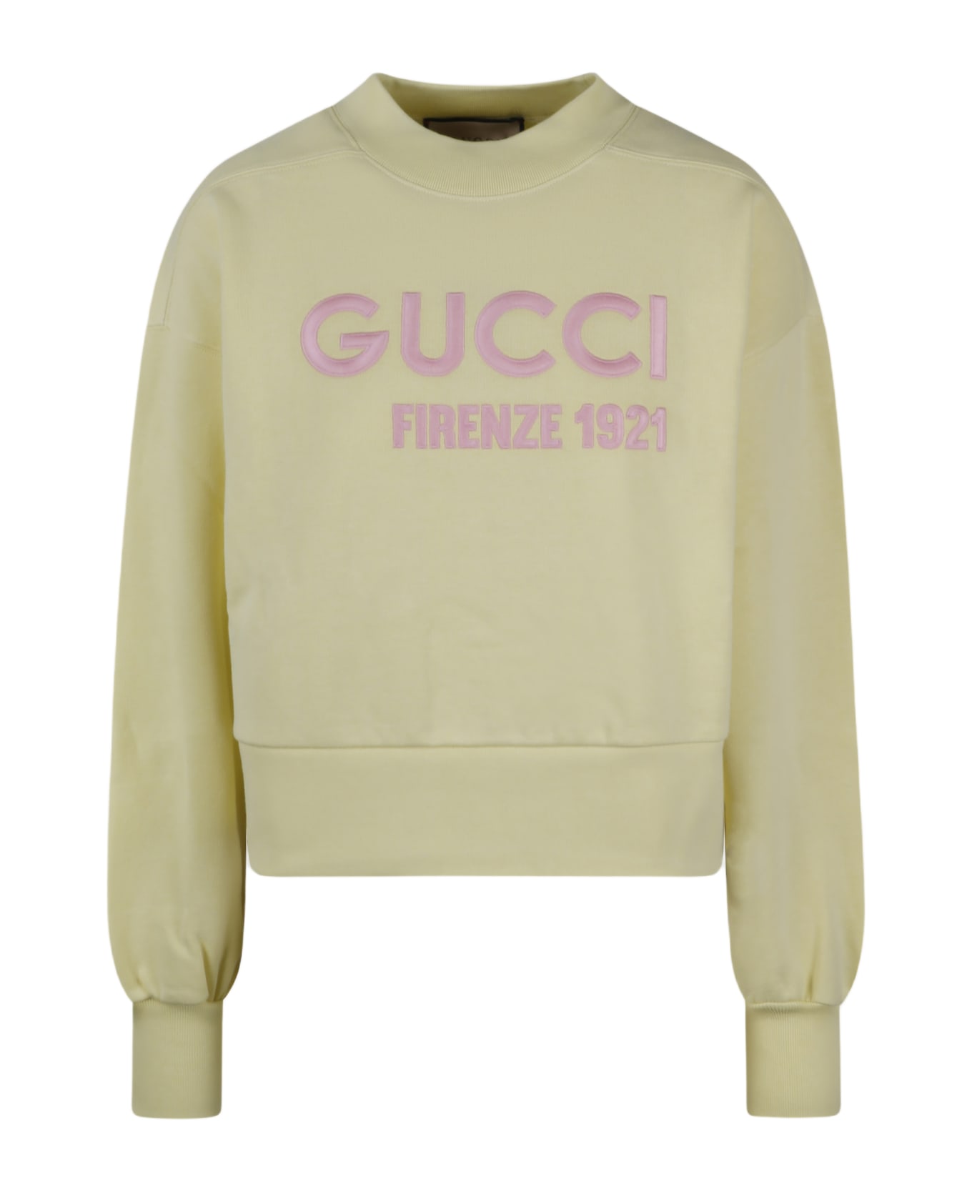 Gucci Firenze 1921 Hooded Sweatshirt - Yellow & Orange
