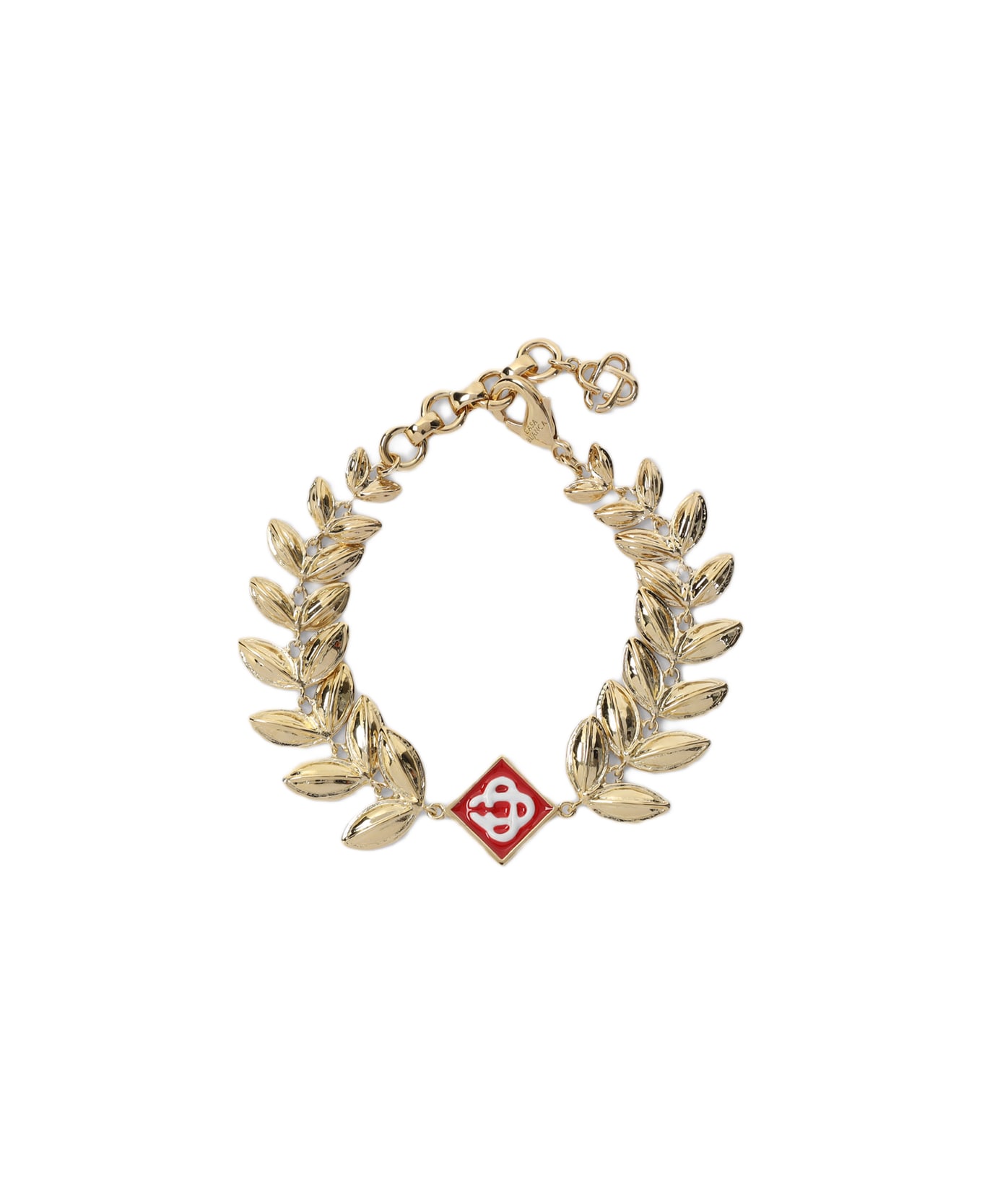 Casablanca Laurel Bracelet - Gold Red