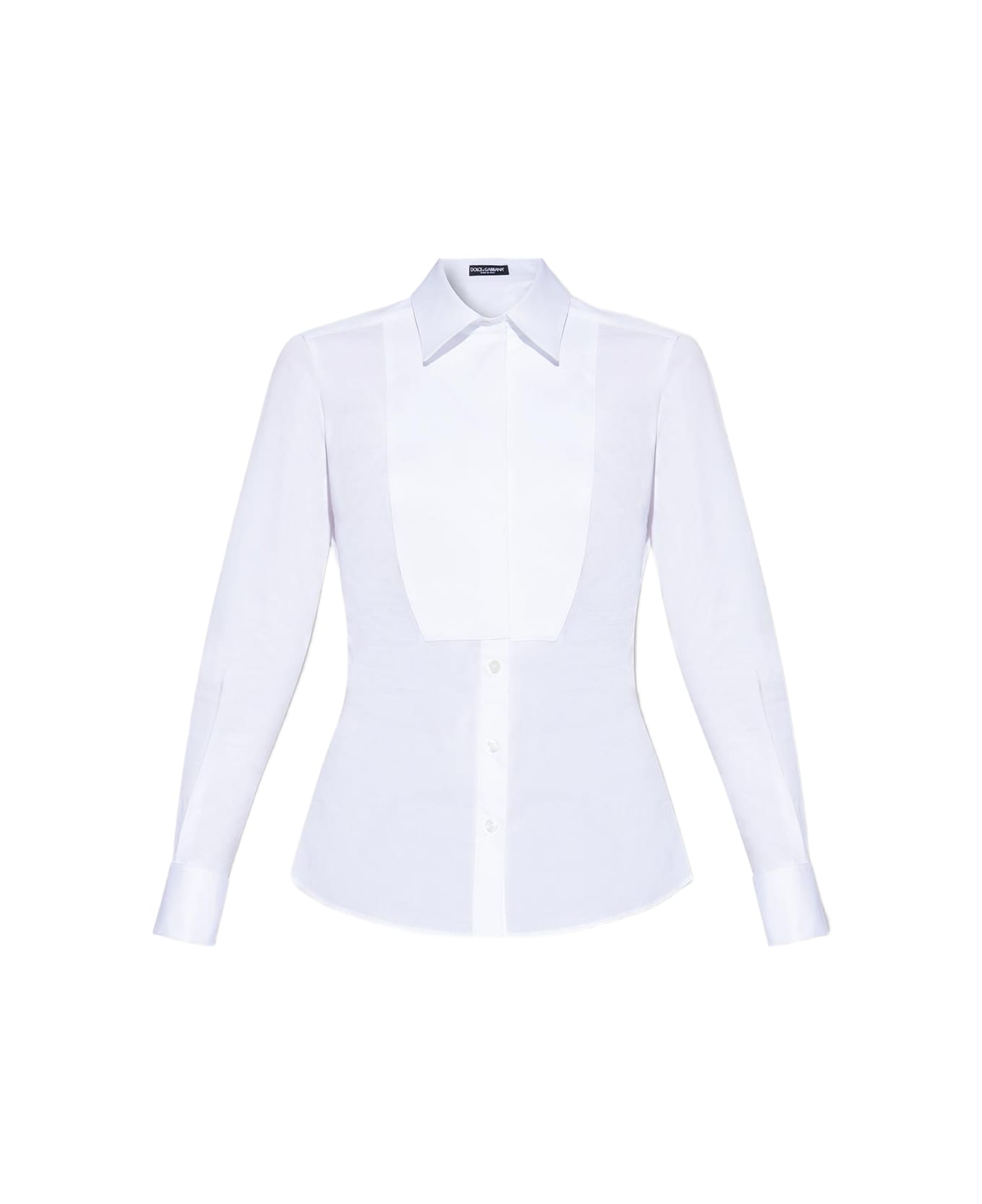Dolce & Gabbana Cotton Shirt - BIANCO OTTICO シャツ