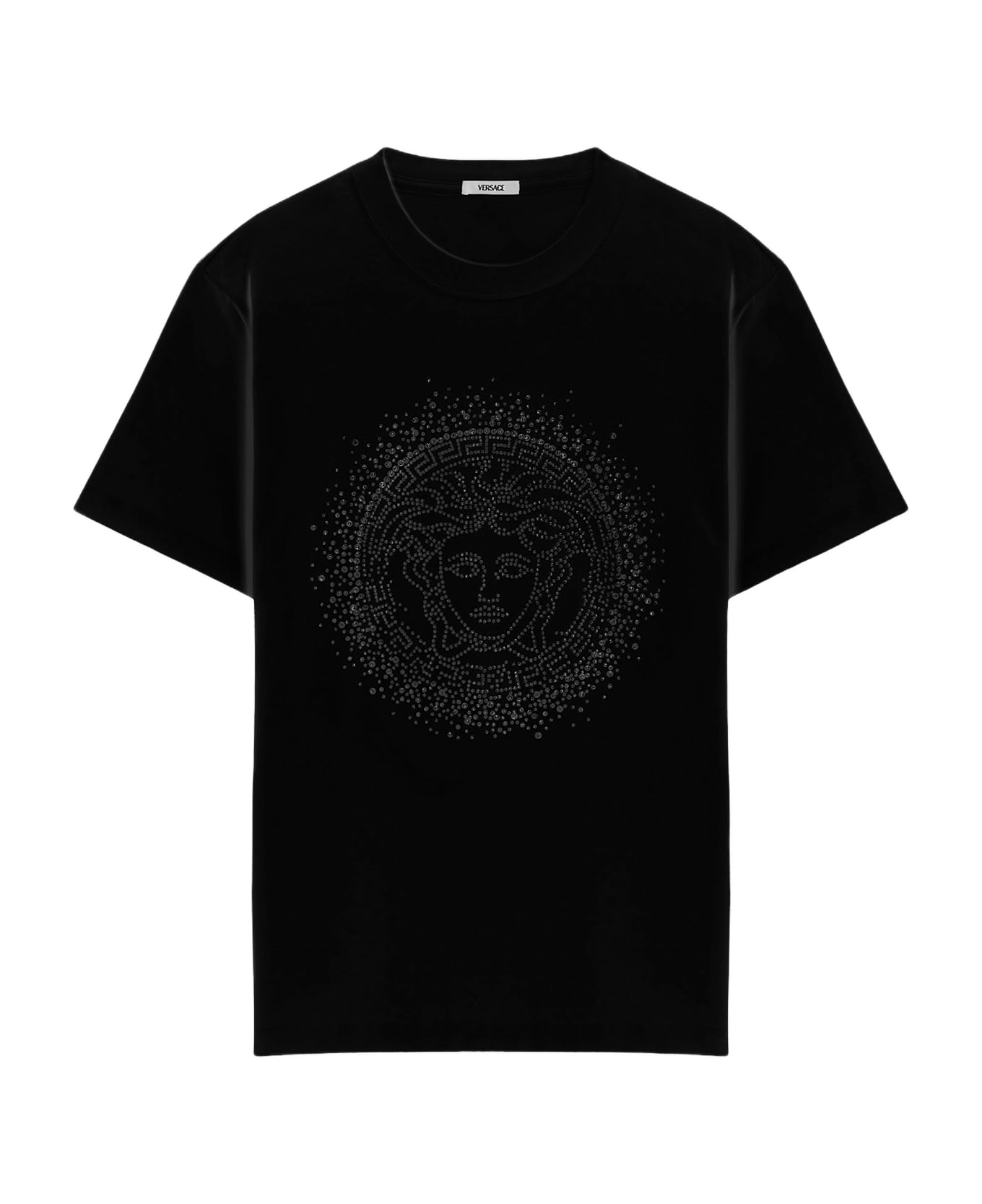 Versace Medusa Cotton T-shirt - Black