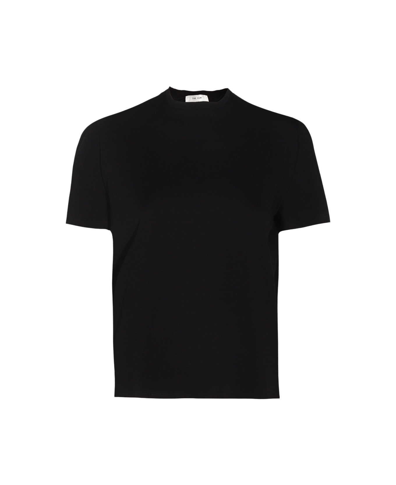 The Row Black Cotton Wesler T-shirt - Black