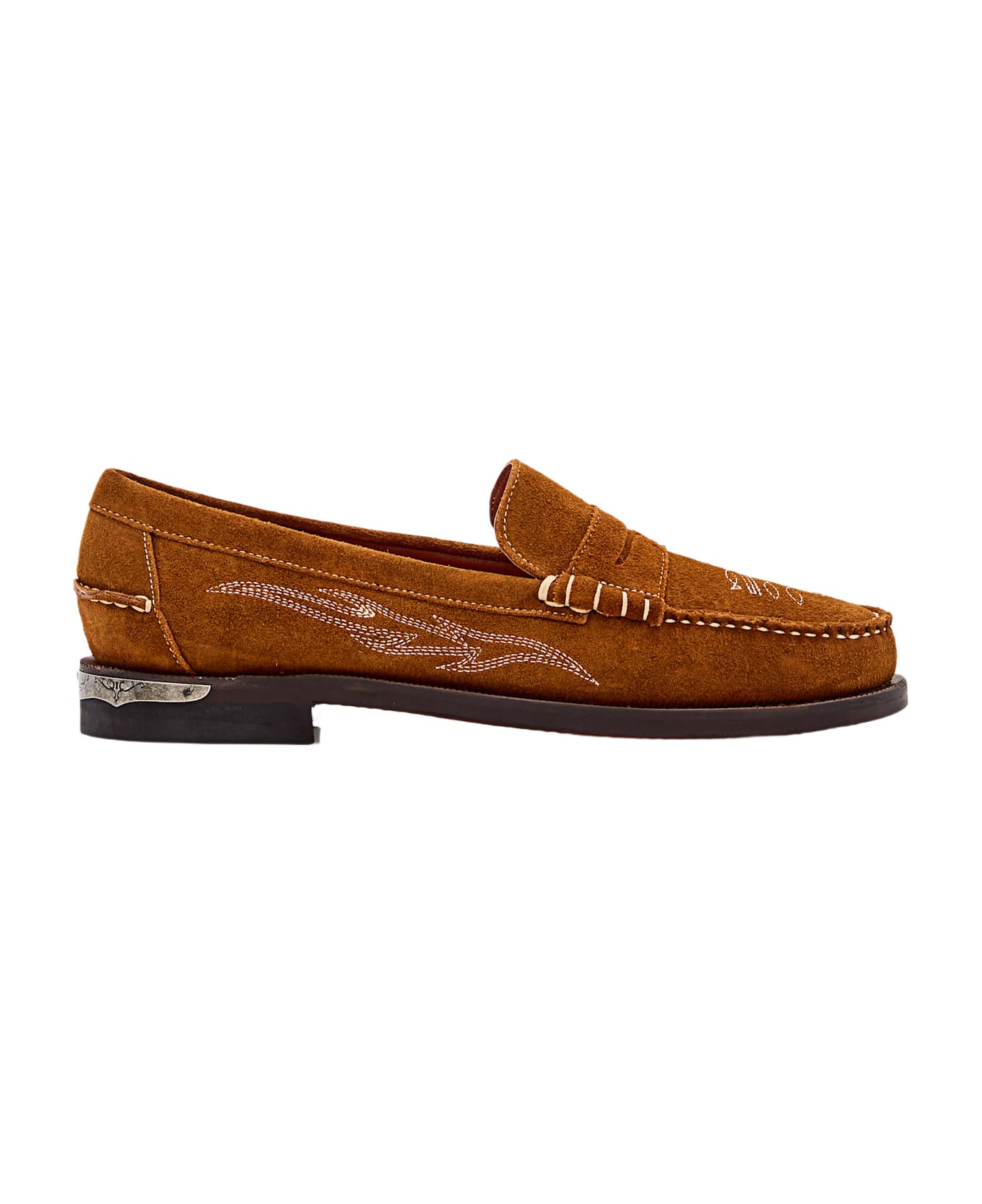 Sebago Dan Dallas Suede Loafer - Brown