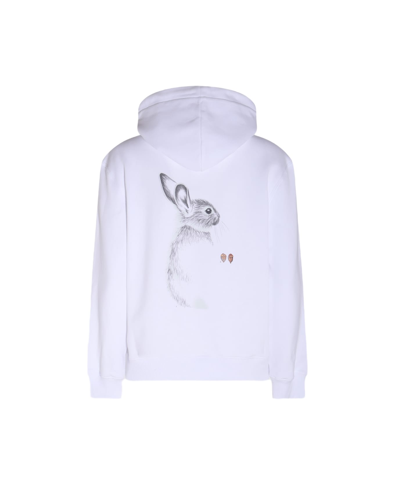 Lanvin White Cotton Rabbit Sweatshirt - White