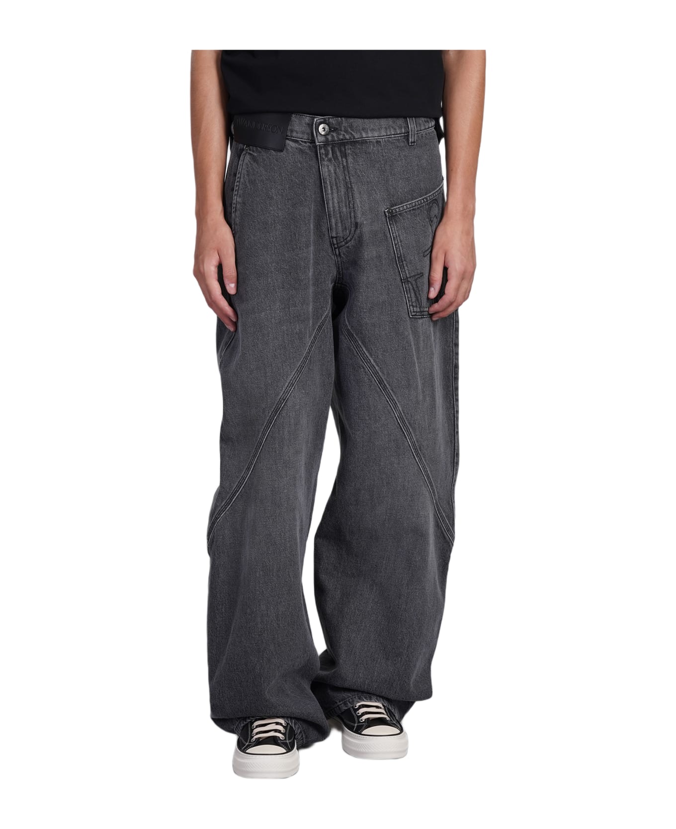J.W. Anderson Twisted Workwear Jeans - Grey