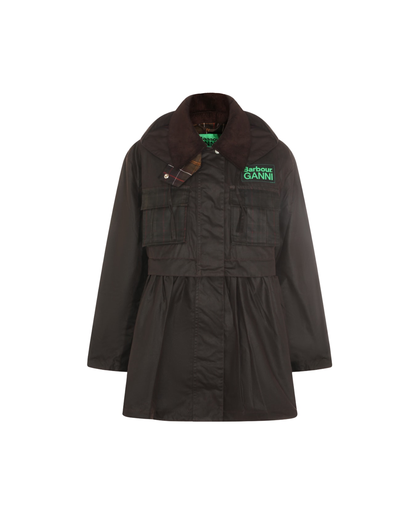 Barbour Brown Cotton Casual Jacket