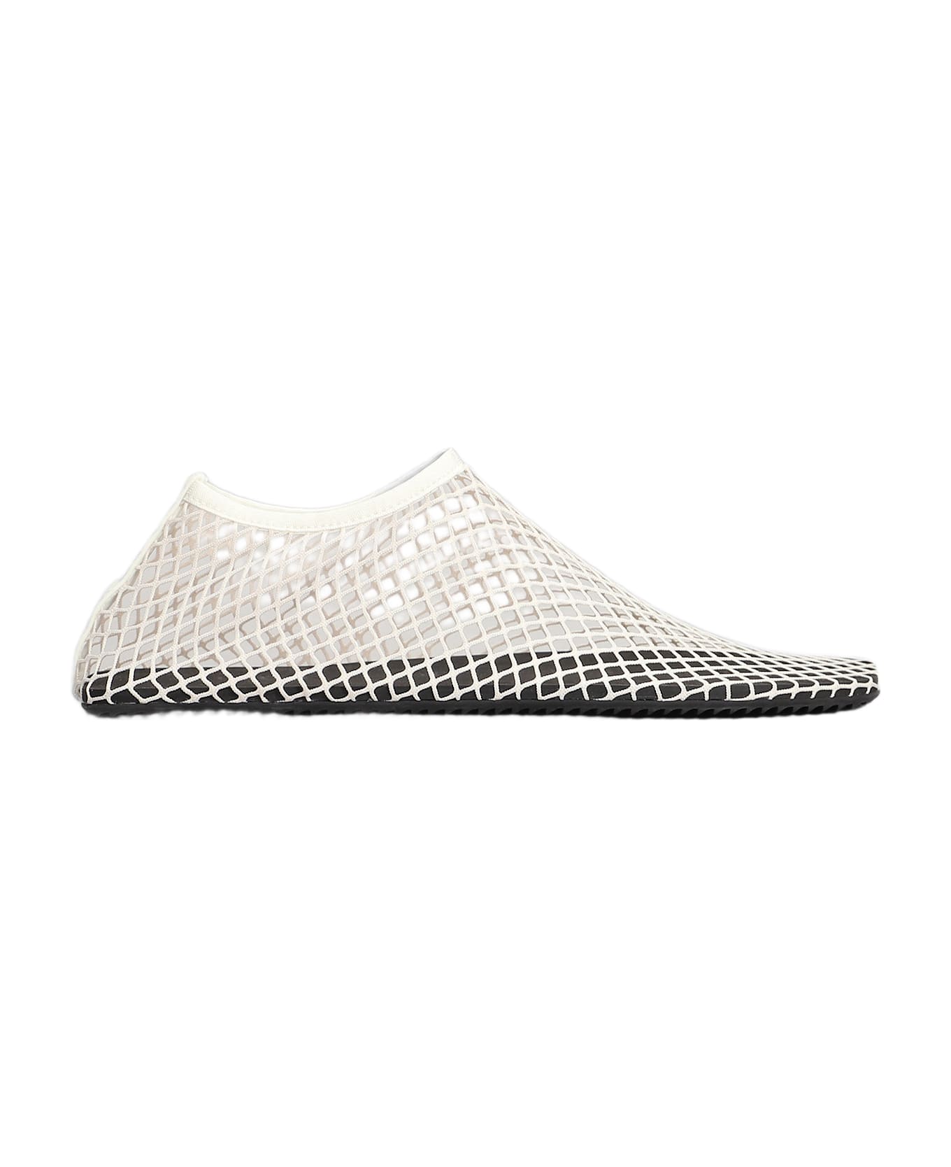 Christopher Esber Water Ballet Flats In Beige Nylon - beige