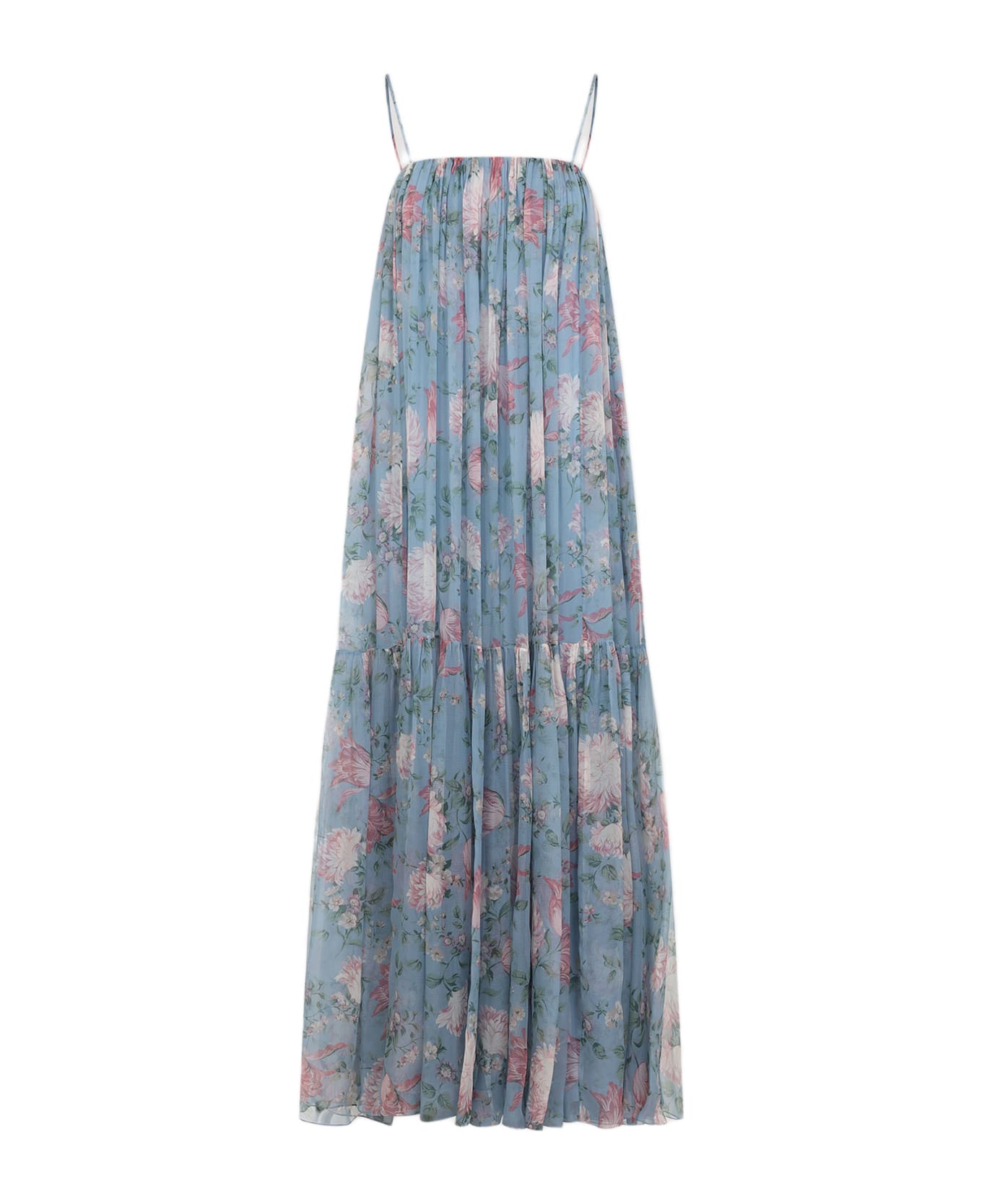 Chloé Long Dress - Grizzled Blue