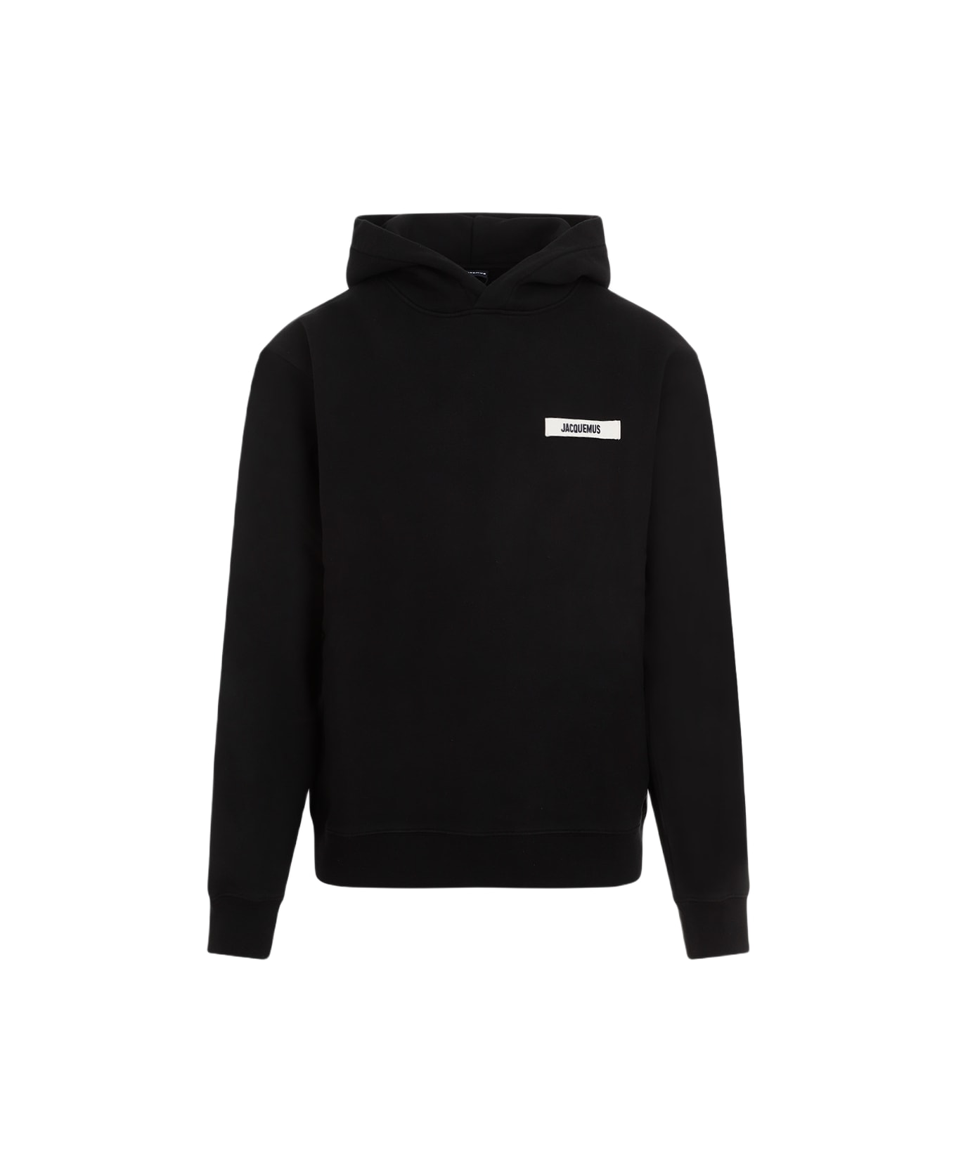 Jacquemus Le Hoodie Gros Grain - Black