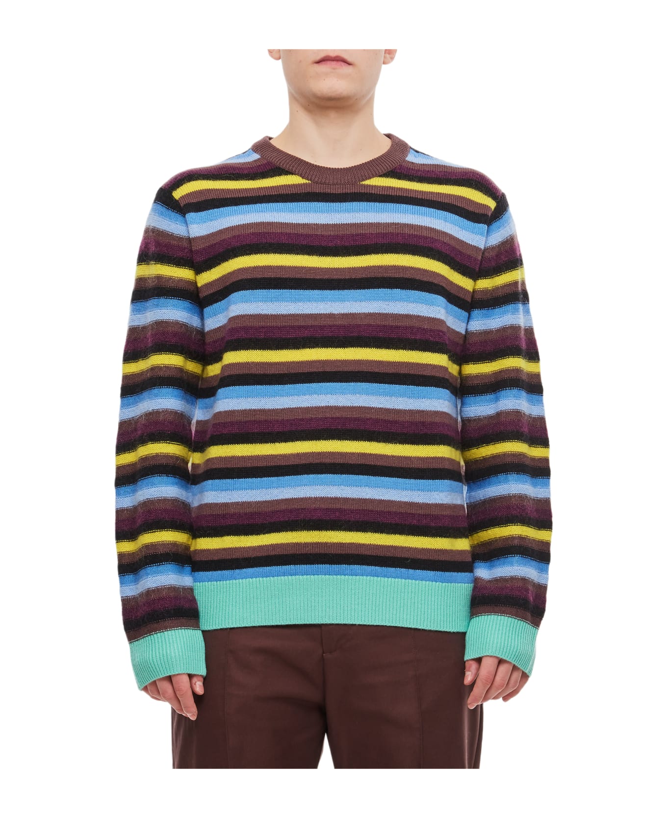 PS by Paul Smith Wool-mohair Blend Sweater Sweater - MultiColour