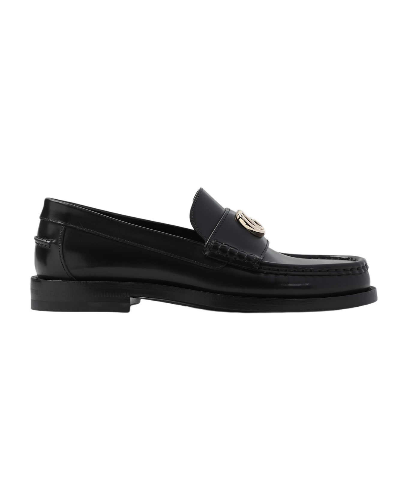 Gucci Marmont Gg Loafers - Black