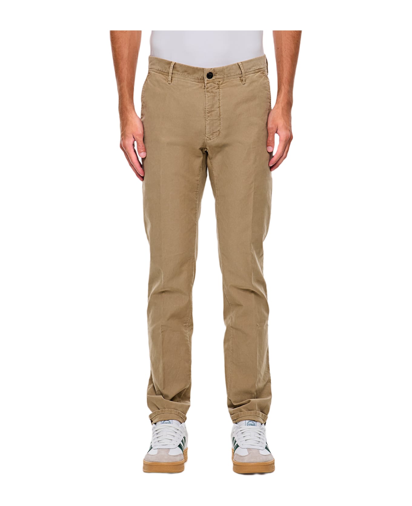 Incotex Slim Fit Trousers - Beige