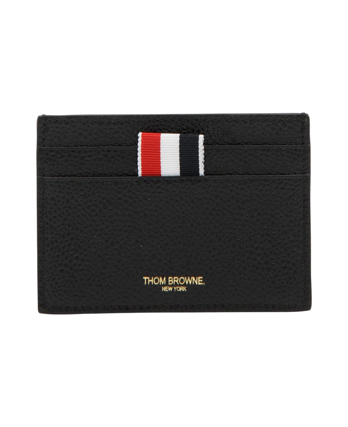 Thom Browne Black Card Holder - Black