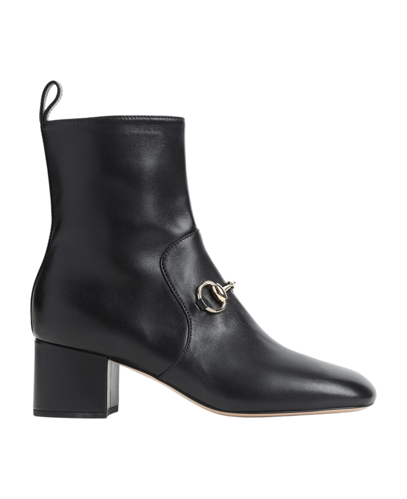 Gucci Lady Horsebit Boots - Black