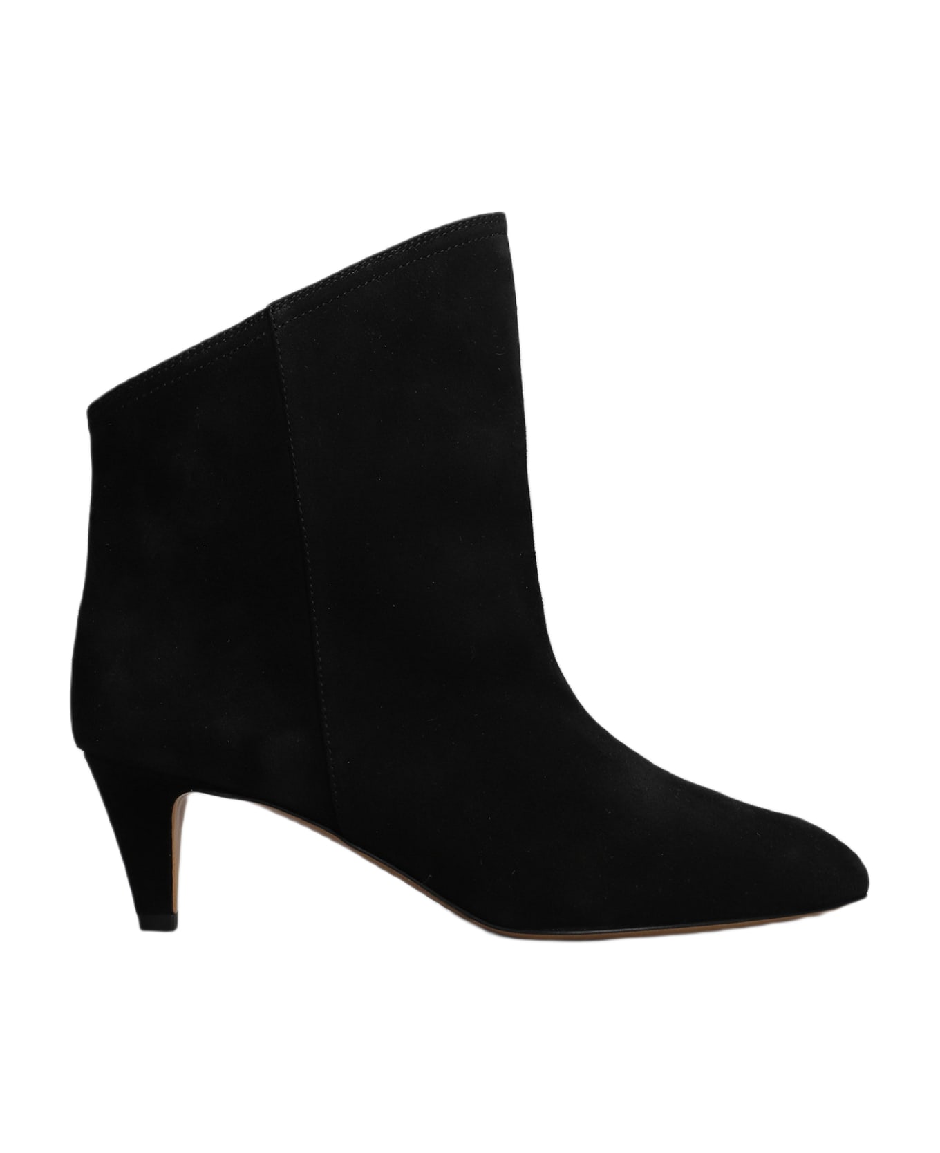 Isabel Marant Dripi Low Heels Ankle Boots - black