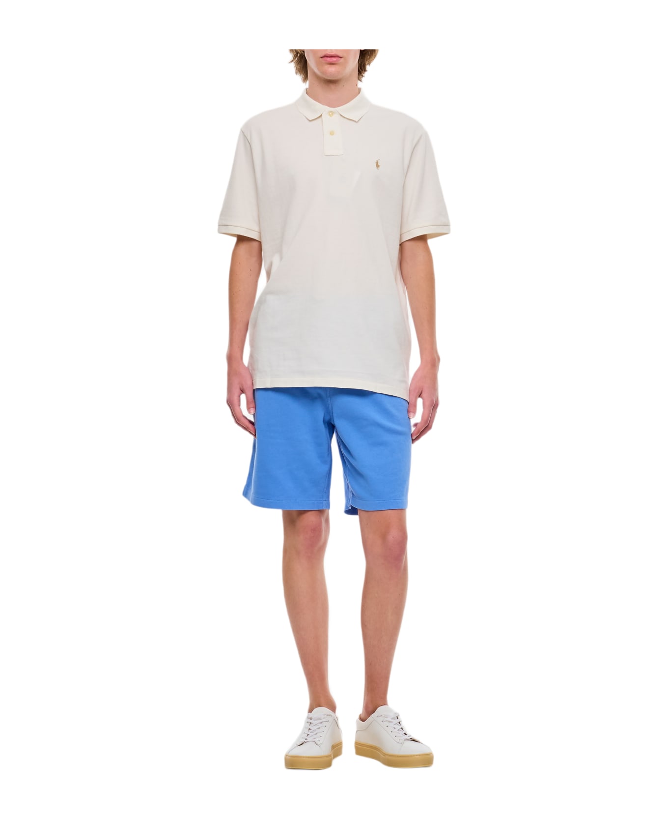 Polo Ralph Lauren Cotton Sweat Shorts - Clear Blue