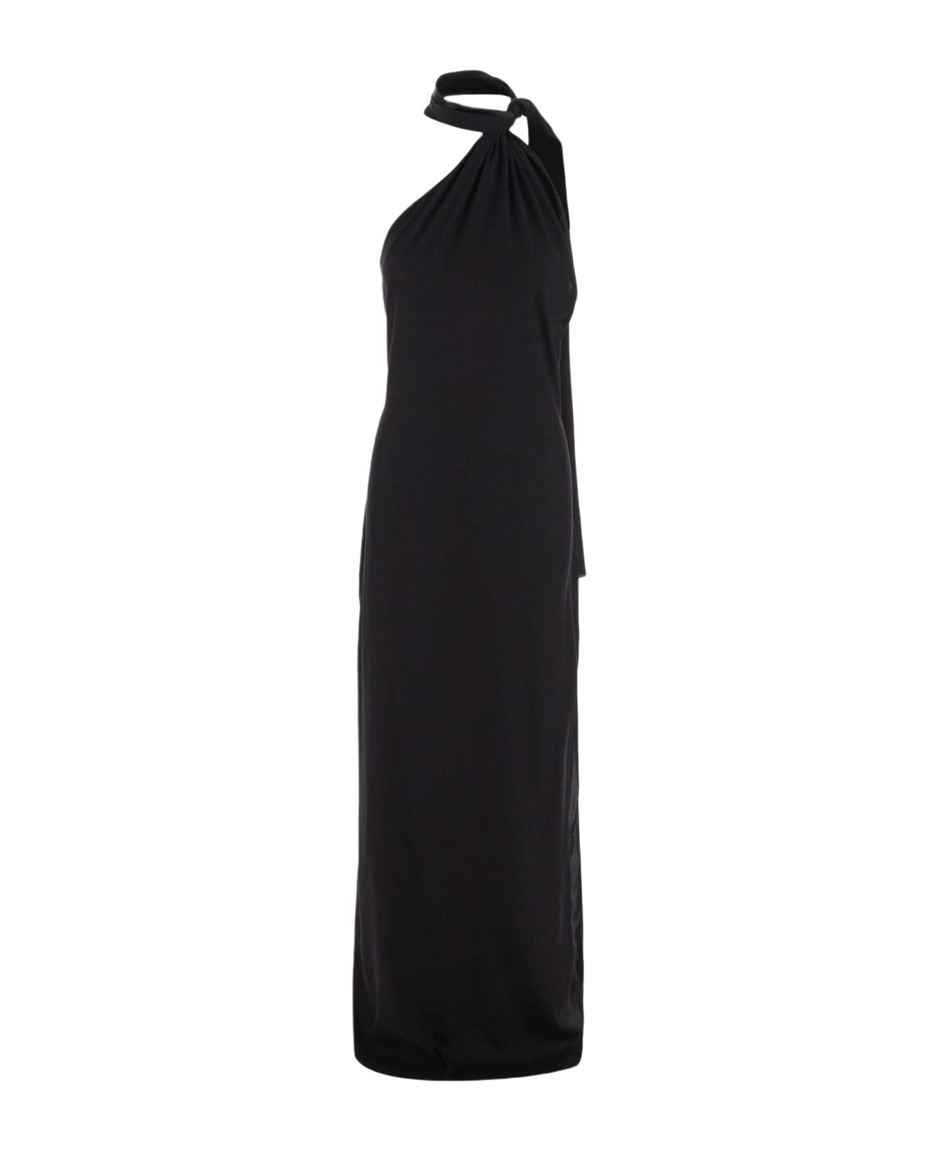 Stephan Janson Stretch Silk Adjustable Dress - Black ワンピース＆ドレス