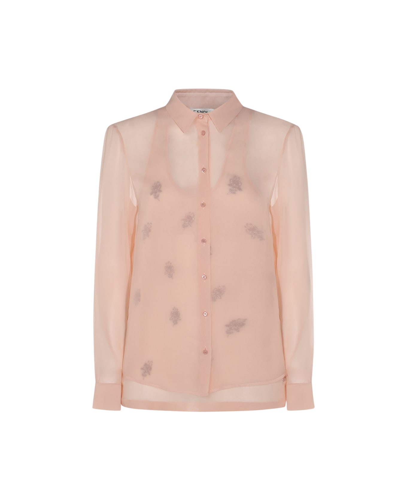 Fendi Pink Silk Shirt - Pink