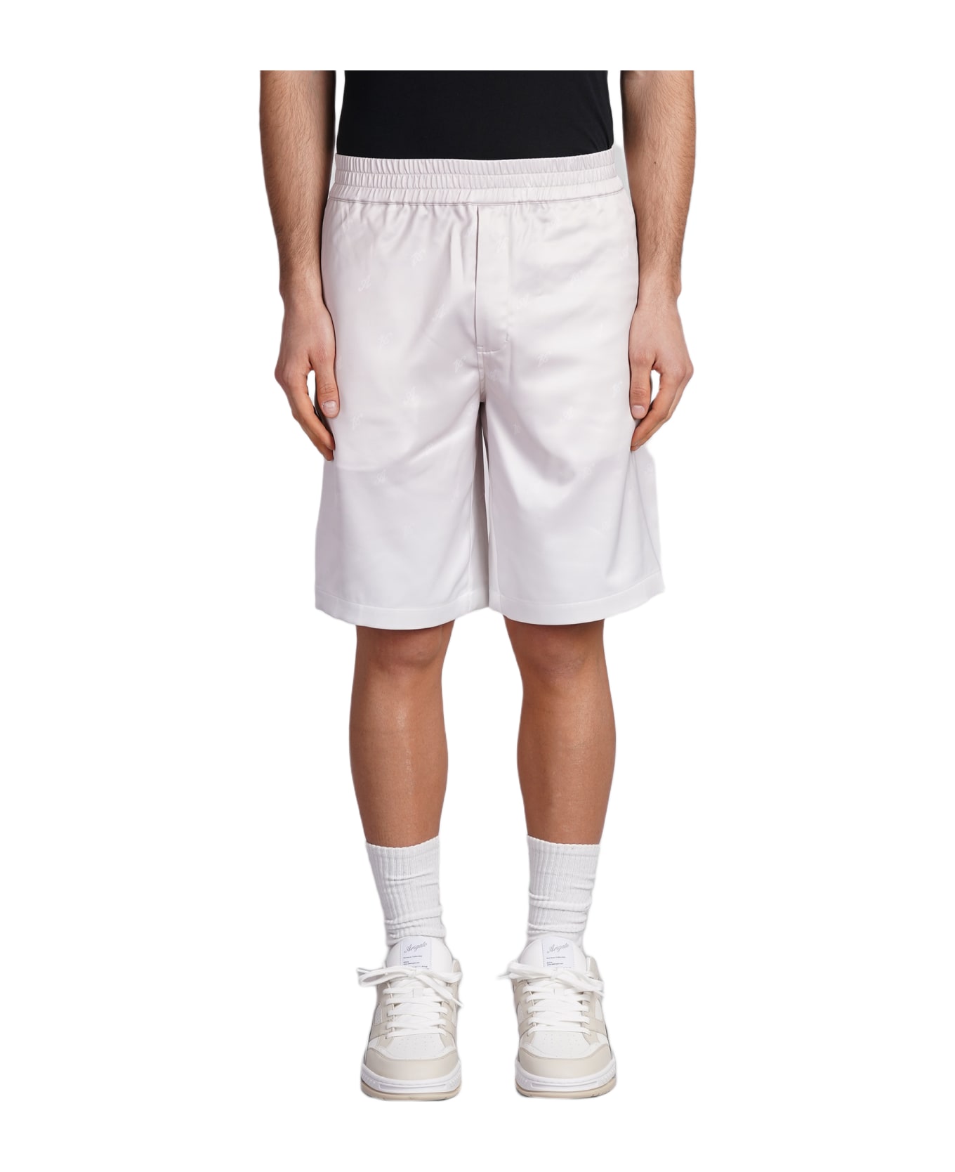 Axel Arigato Shorts In Beige Polyester - beige