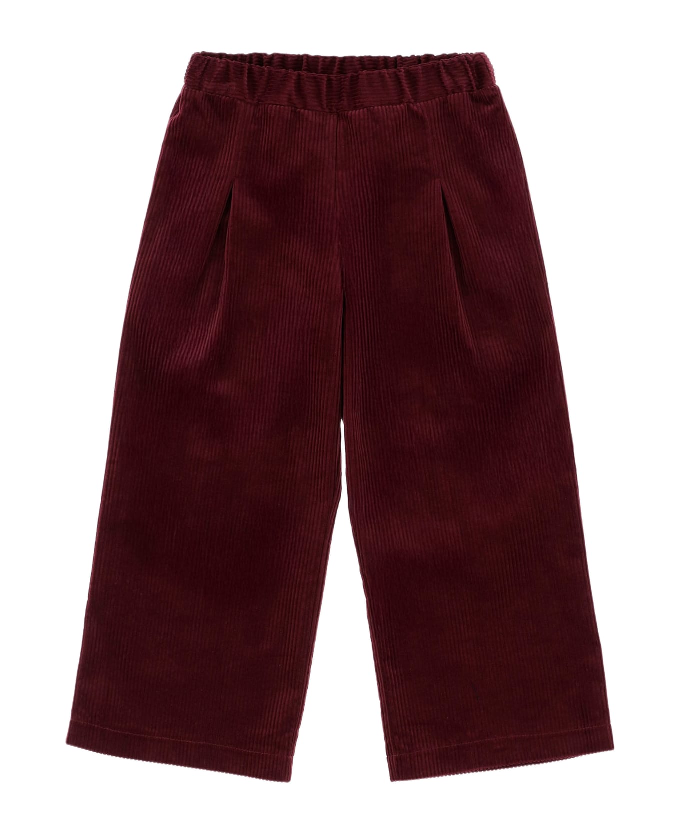 Nicoletta Fanna Corduroy Trousers - Bordeaux