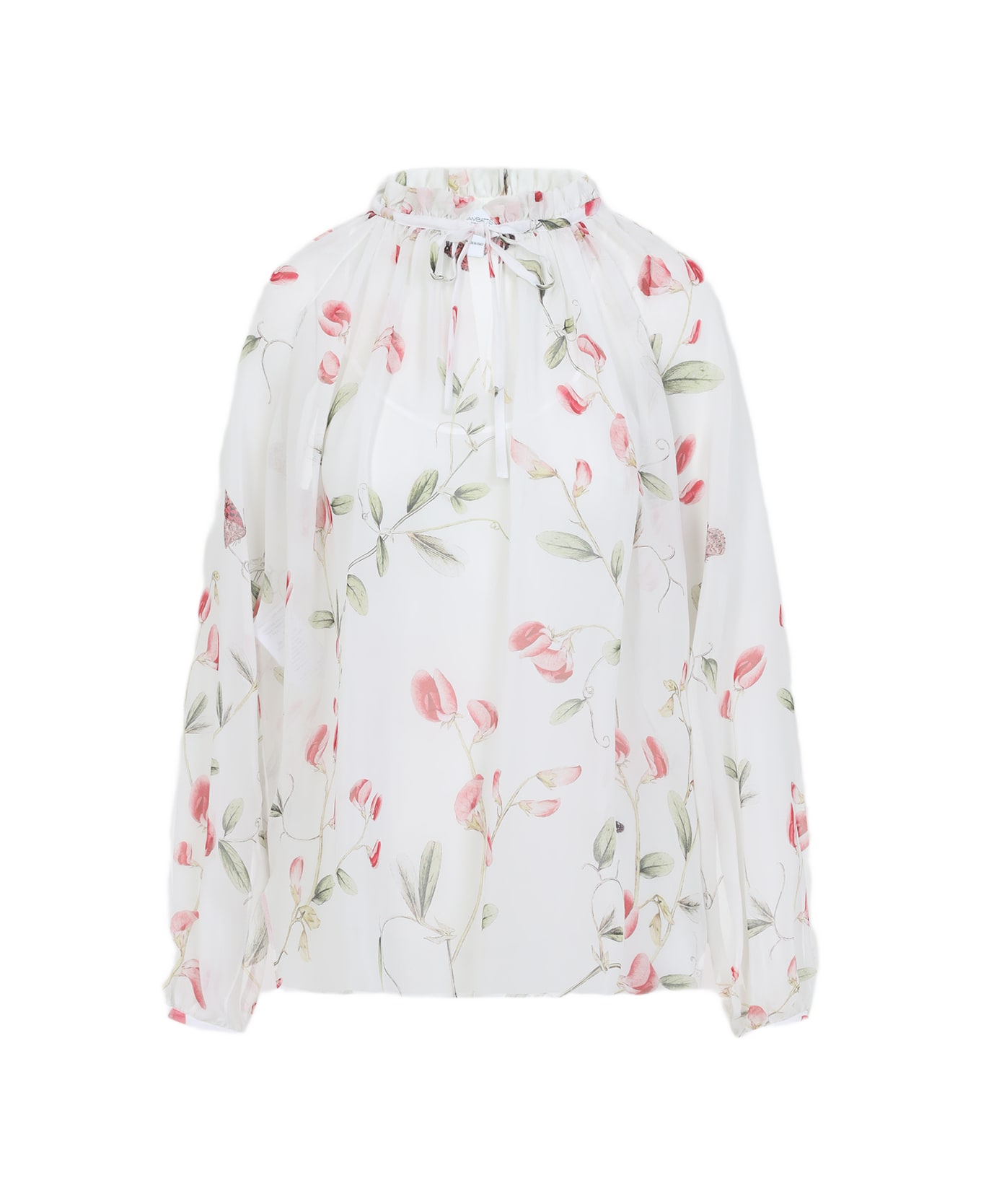 Giambattista Valli Silk Blouse - Ivory Multi